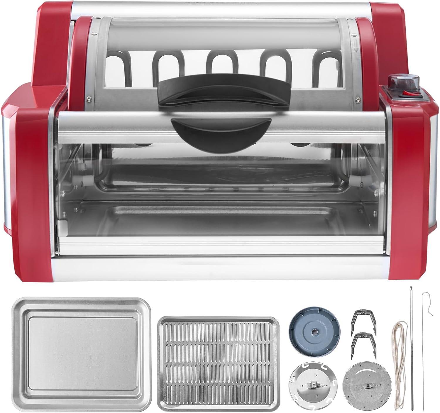 Stellweilan Tessberg Stainless Steel Shawarma Grill Machine Electric Gyro Rotisserie Doner