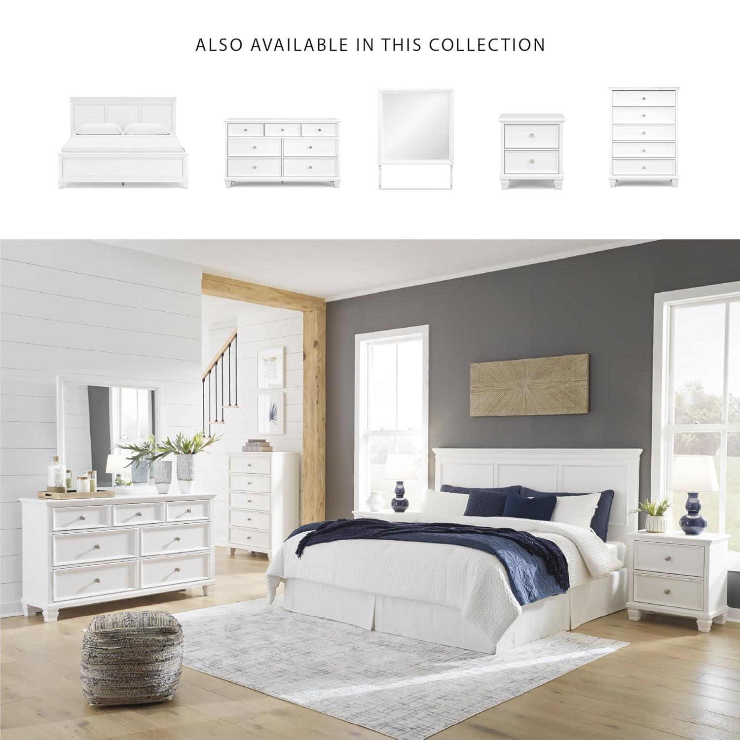 Fortman White Chest of Drawers