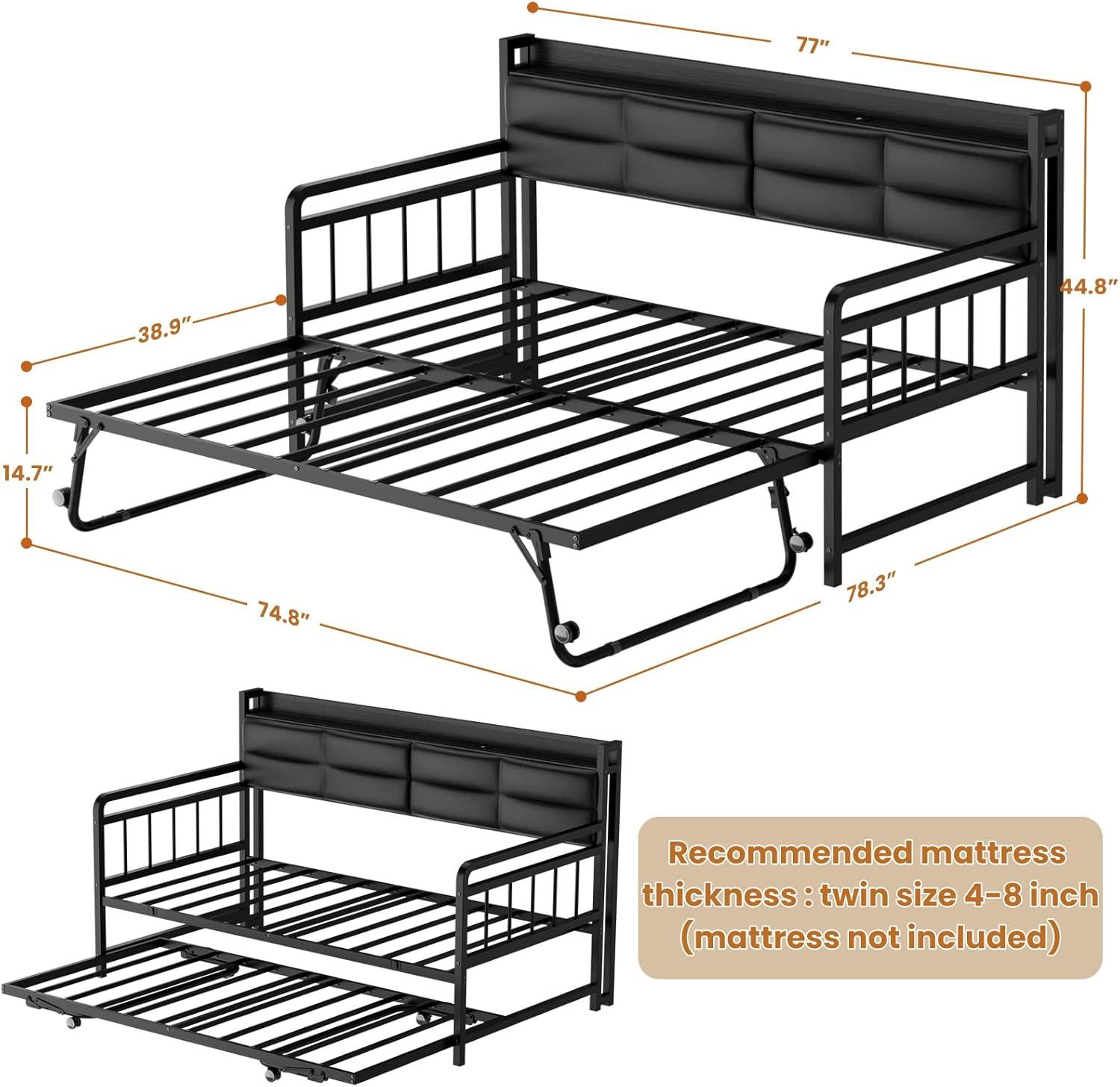 Aheaplus 96'' Closet With 4 Drawers And Shelves,With  4 Clothes Garment Rack