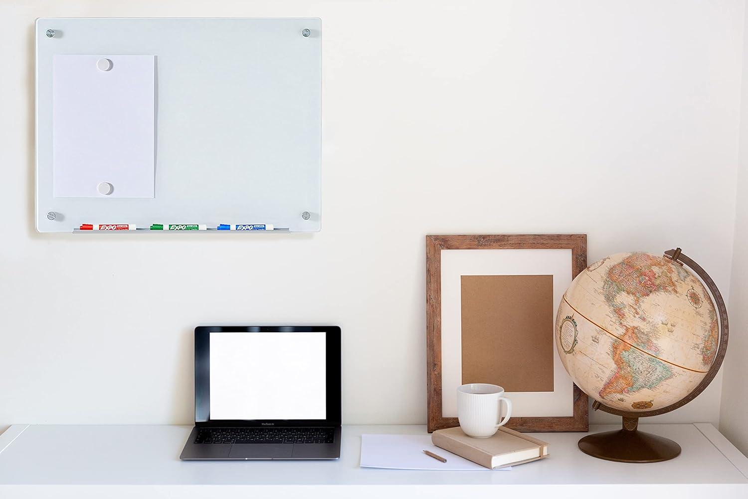 Audio-Visual Direct Wall Mounted Glass Board & Reviews | Wayfair