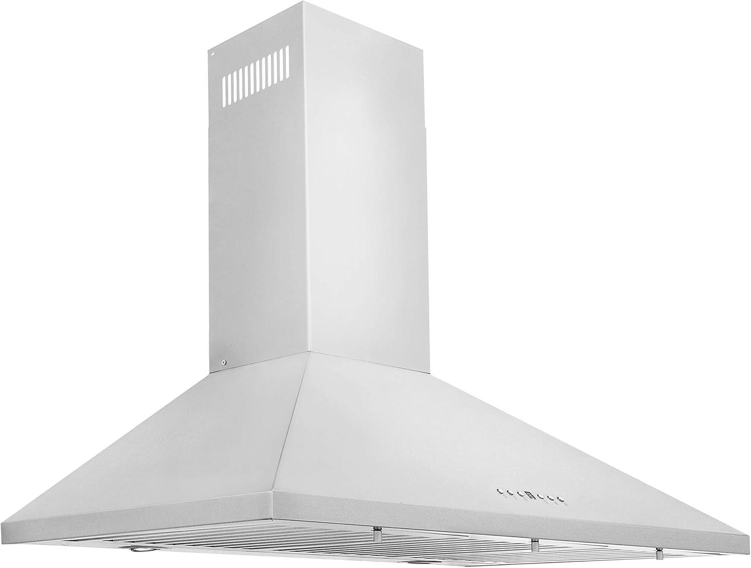 KL2 30" 400 CFM Convertible Wall Mount Range Hood in Brushed Stainless Steel