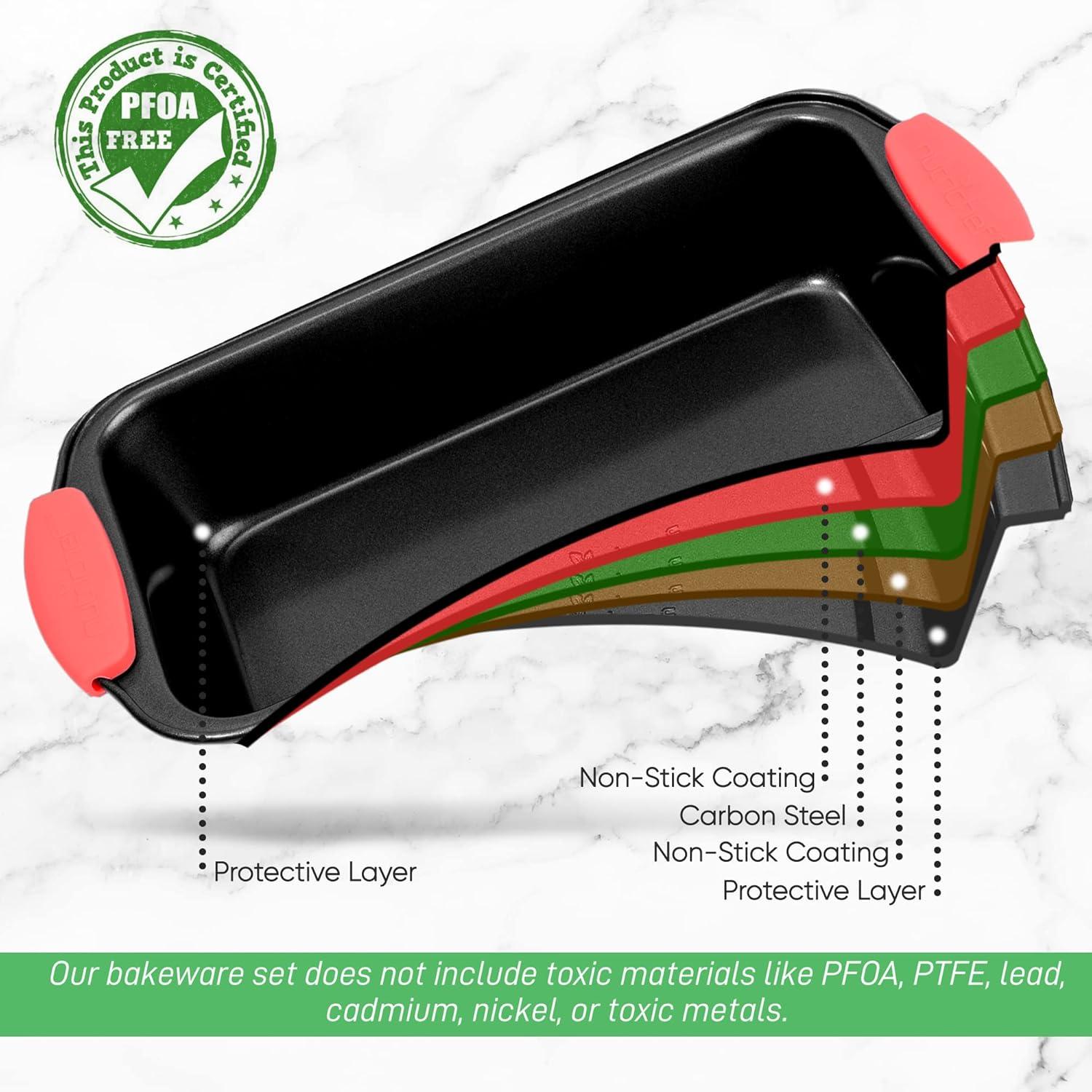 NutriChef NutriChef Aluminum Non-Stick Rectangle Cake Pan