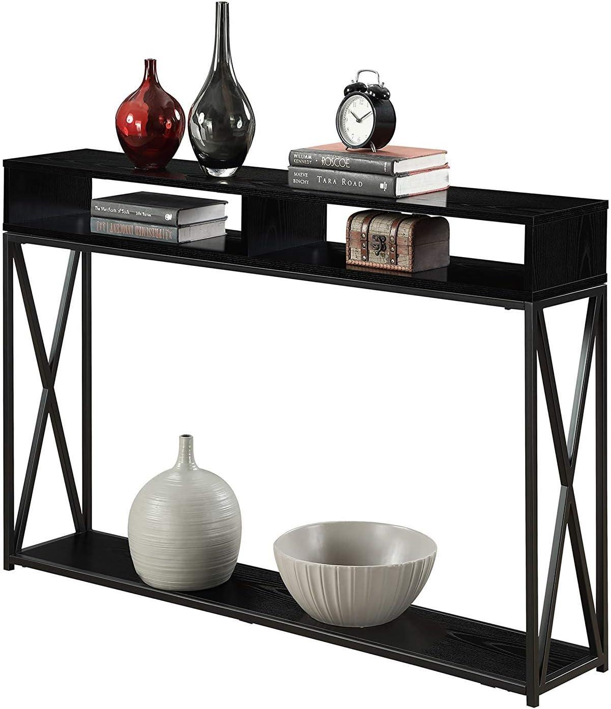 Convenience Concepts Tucson Deluxe 2-Tier Console Table, Multiple Colors