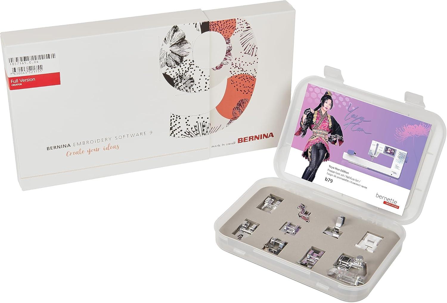 Bernette b79 Yaya Han Special Edition Sewing and Embroidery Machine