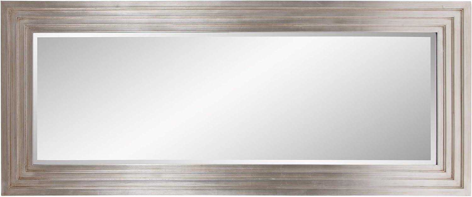 Amy Wood Flat Wall Mirror