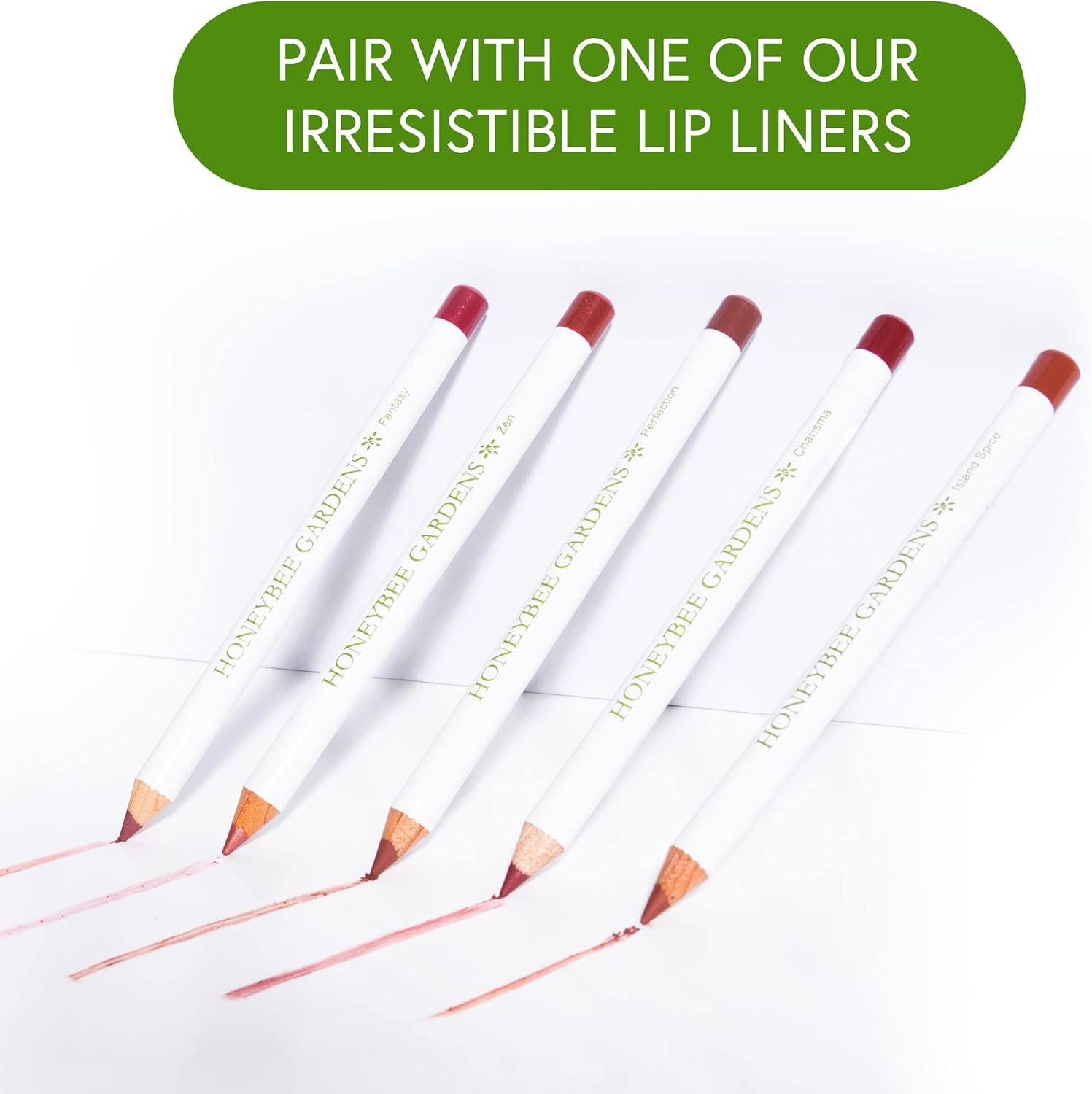 Honeybee Gardens Truly Natural Lipstick, Paradise 0.13 oz.