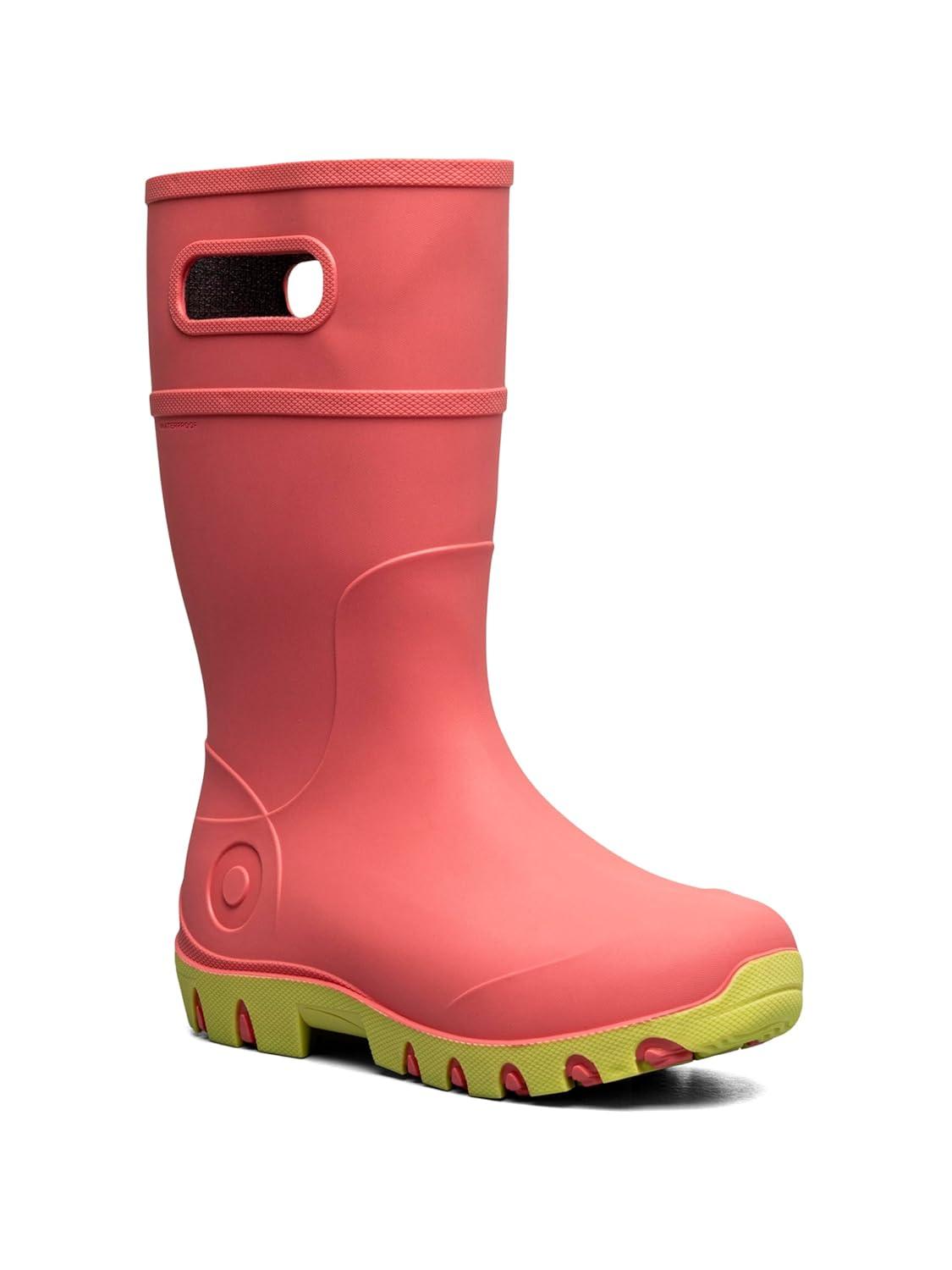 Bogs Footwear Kids Rainboots Essential Rain Tall; Pink; 13 Little Kid M