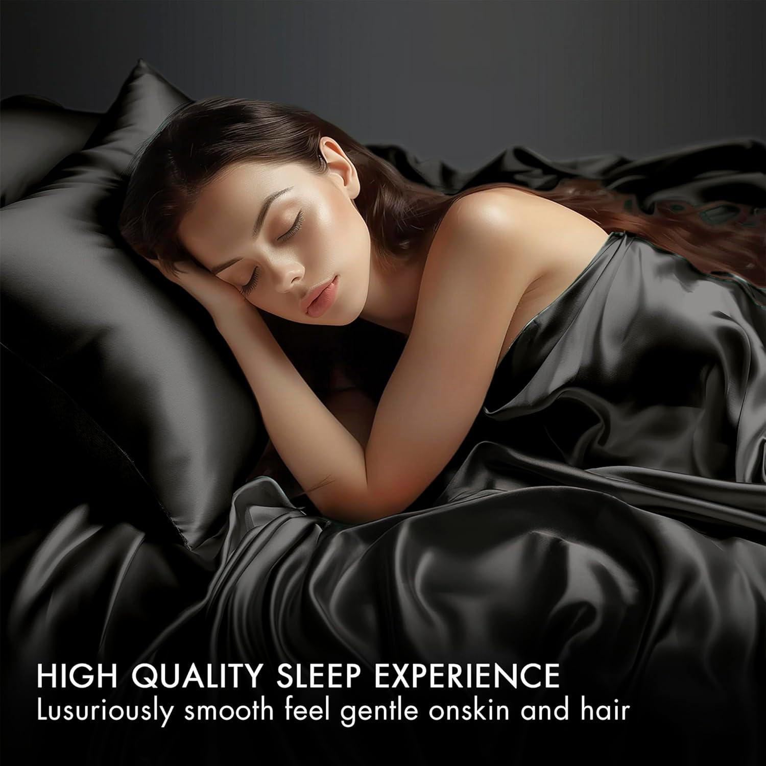 Madison Park Essentials Satin Luxury Sheet Set