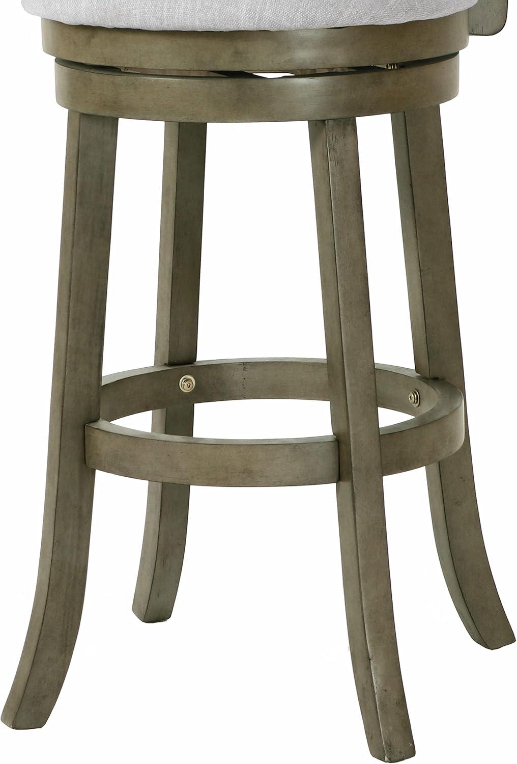 Manchester 24" Antique Gray Swivel Counter Stool