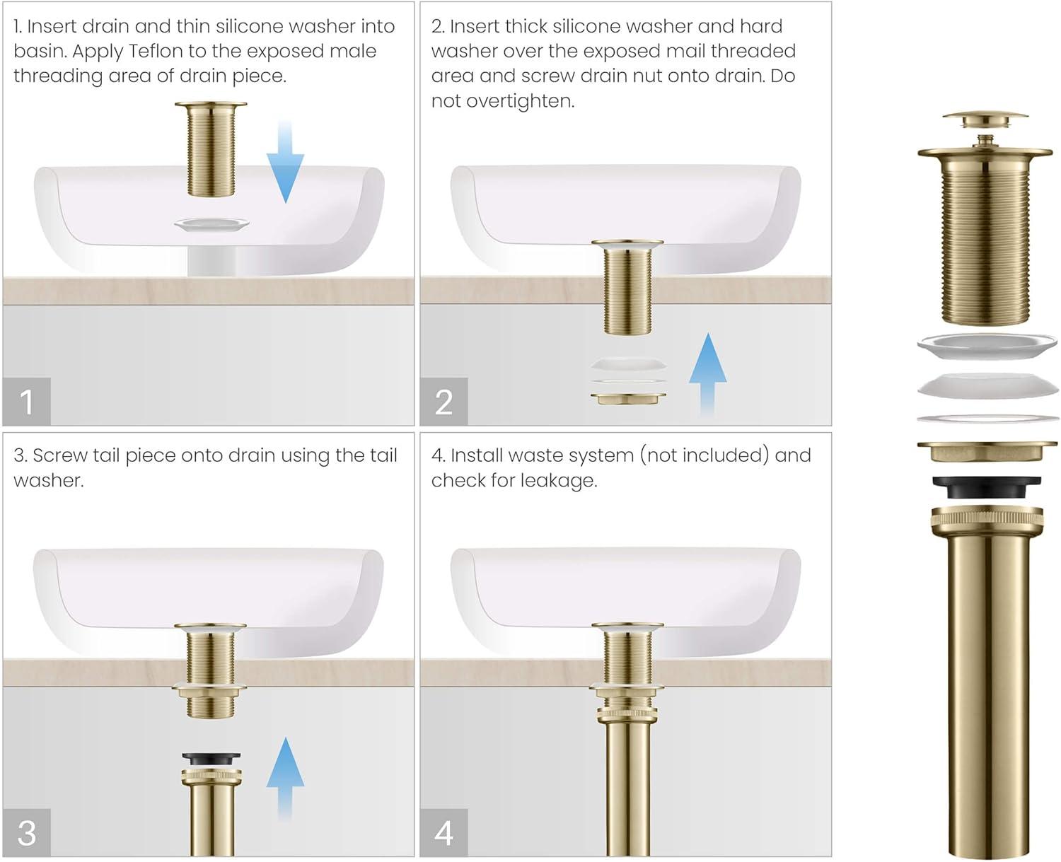 Circular Vessel Sink Faucet Single-handle Bathroom Faucet
