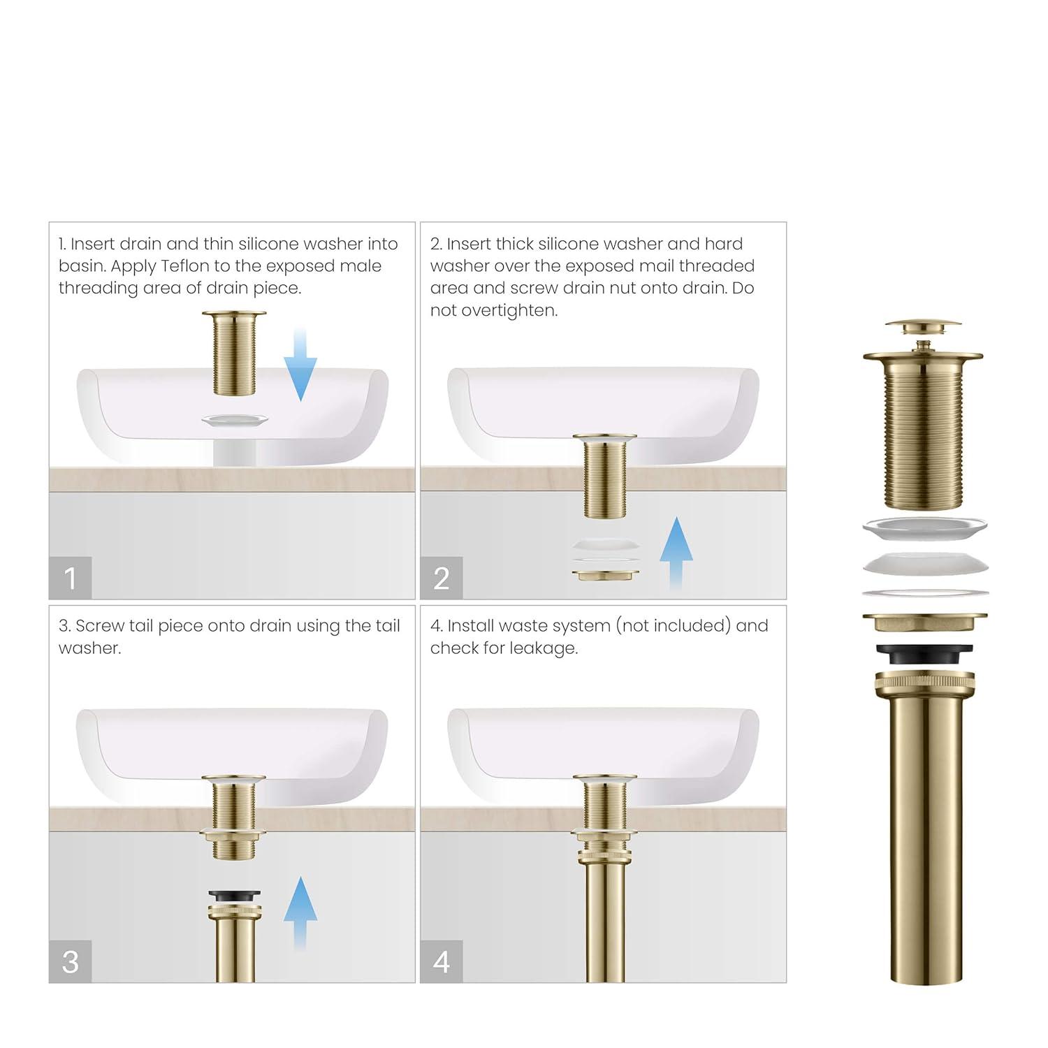 Circular Vessel Sink Faucet Single-handle Bathroom Faucet