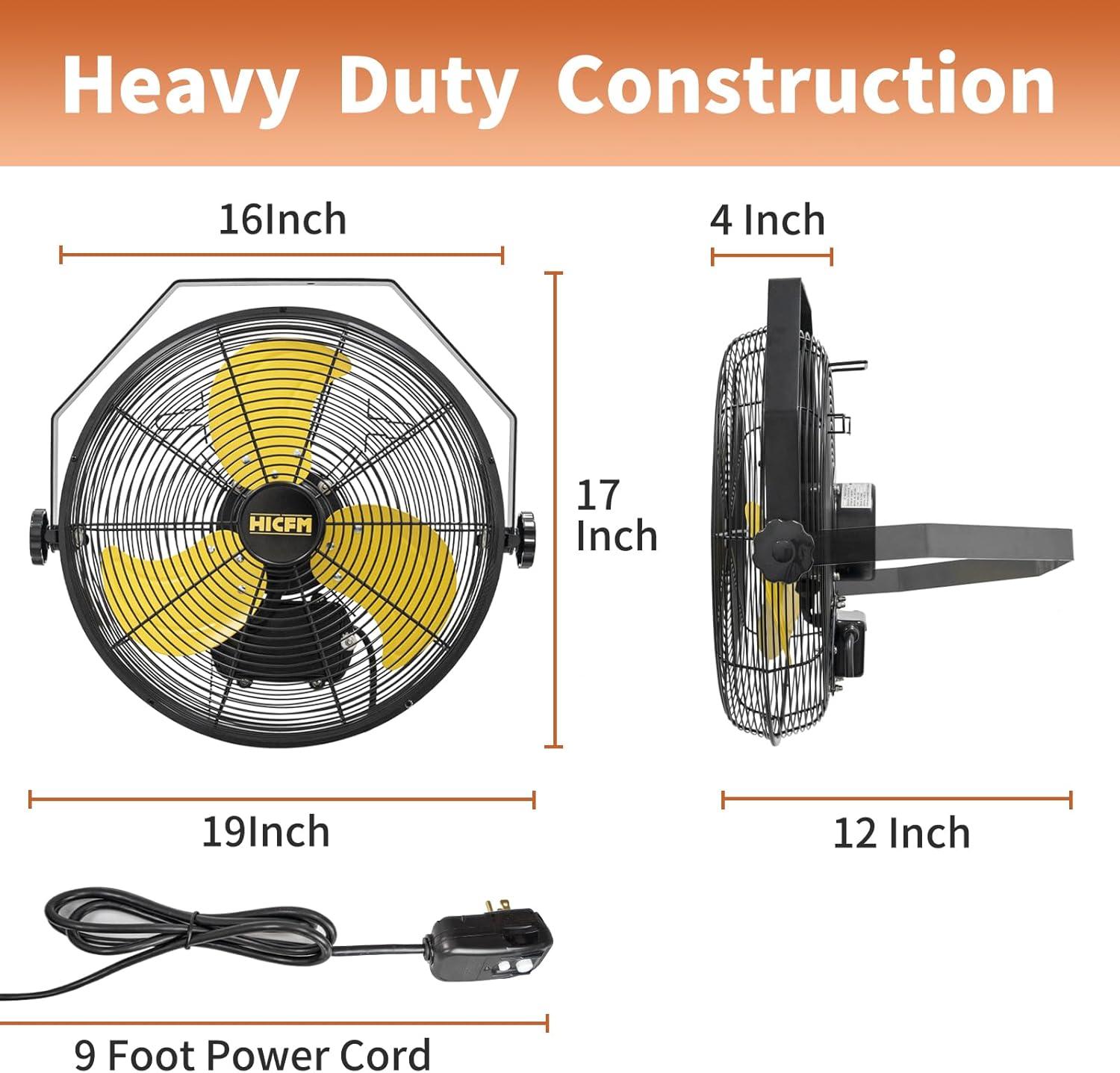 1.78 in. 4-Speeds Personal Fan in White, 10000mAh Portable Neck Fan, Rechargeable, 360° All Around Cooling
