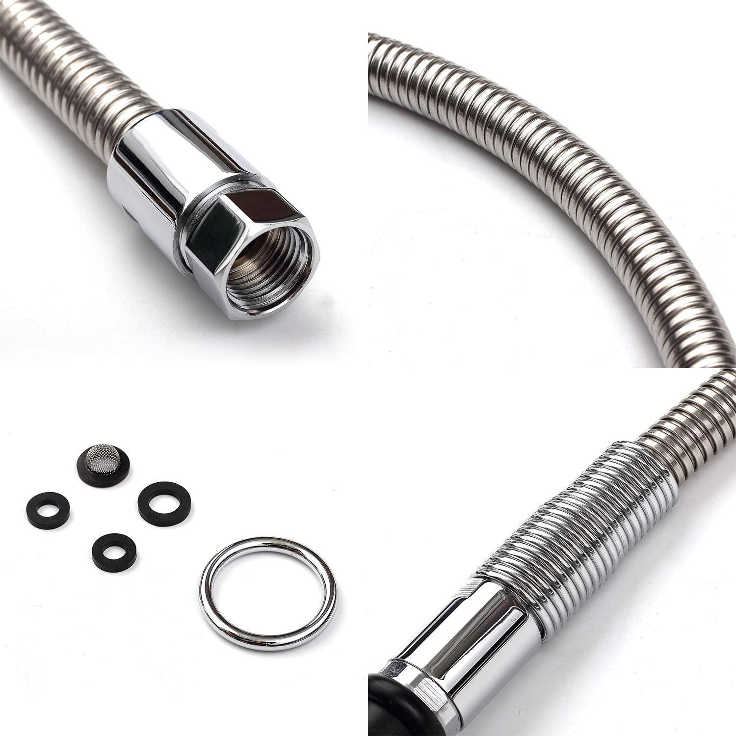 Stainless Steel Kitchen Spray Hose with Pull-out Sprayer