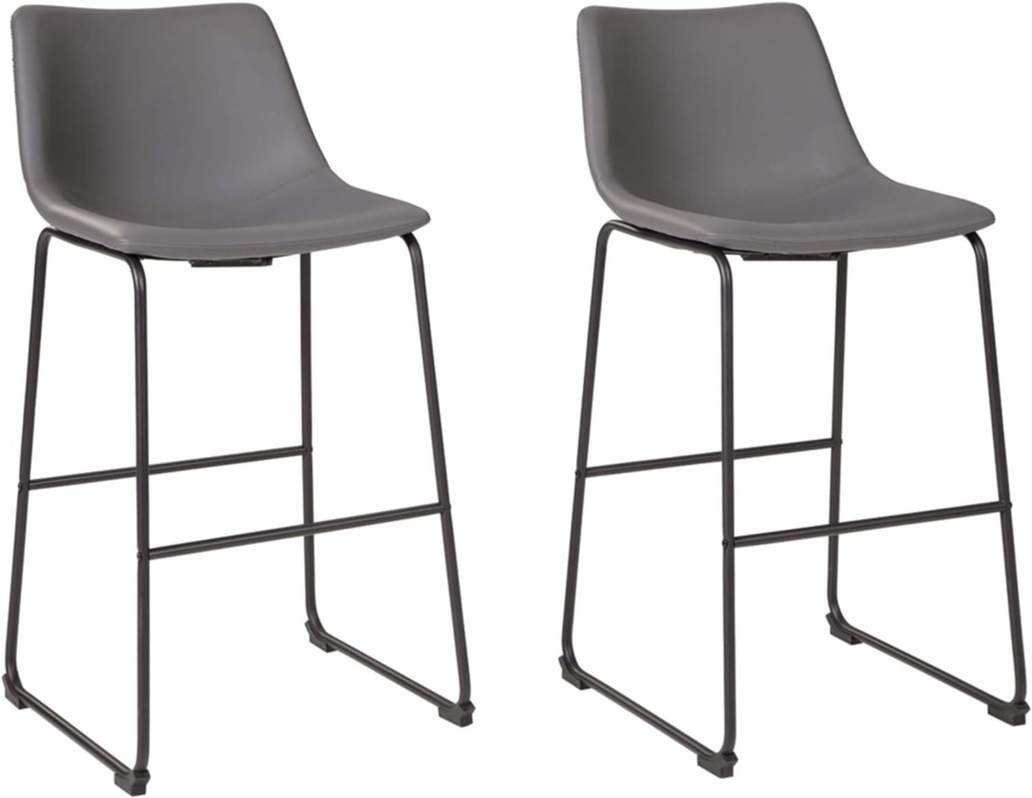 Centiar Pub Height Barstool Gray - Signature Design by Ashley
