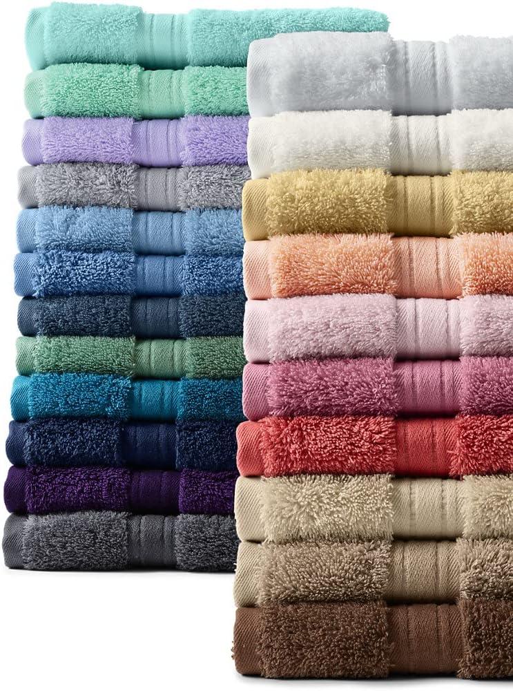 Lands' End Premium Supima Cotton 6-Piece Bath Towel Set - White
