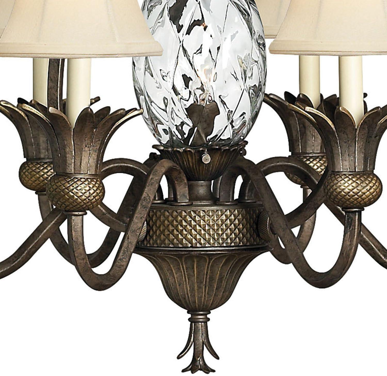 Hinkley Plantation 7-Light Pineapple Chandelier