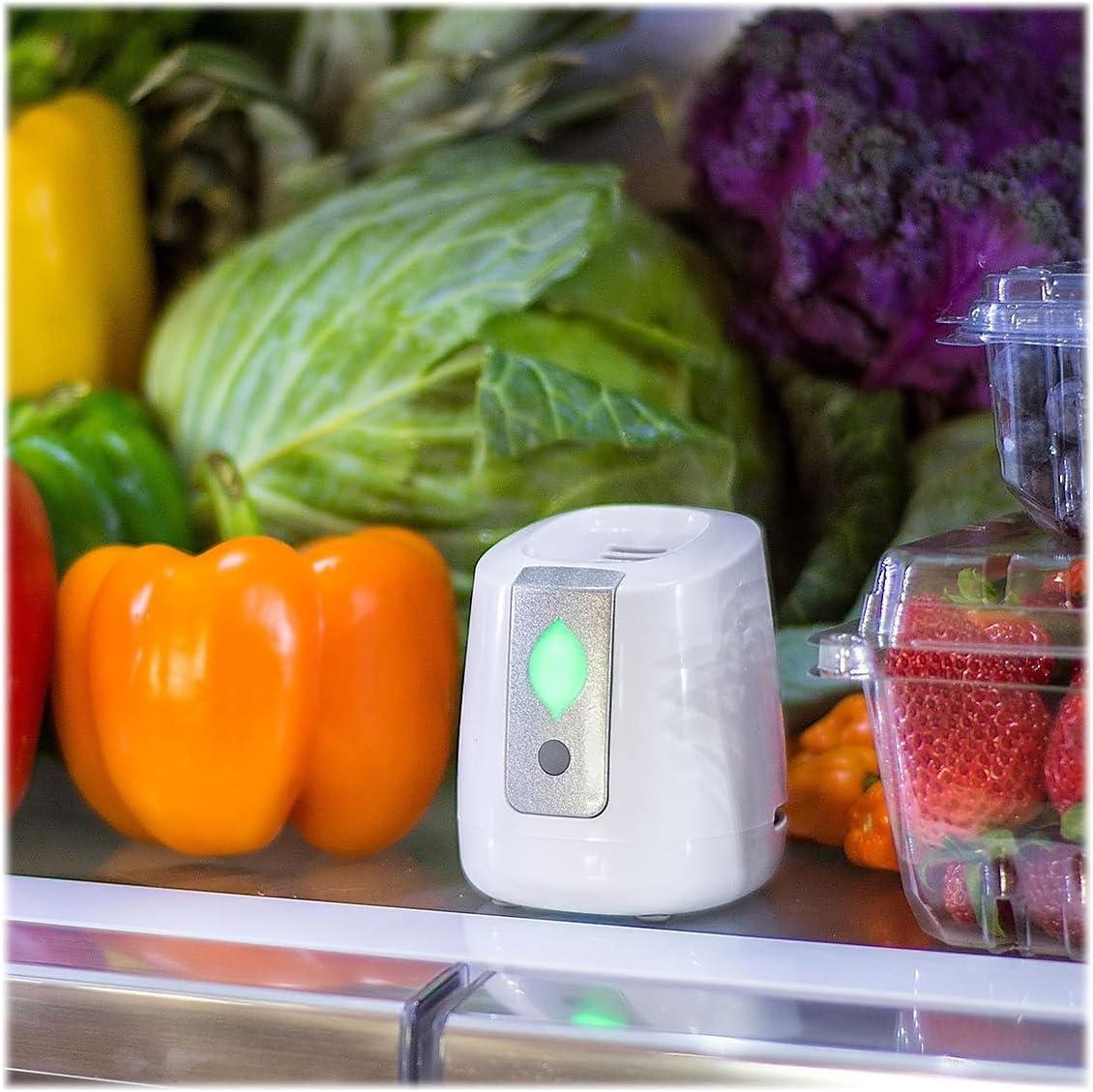 Greentech Environmental pureAir FRIDGE - Refrigerator Odor Eliminator and Air Freshener - Extends Life of Food - Home Essentials For Mini, Small, and Large Fridges