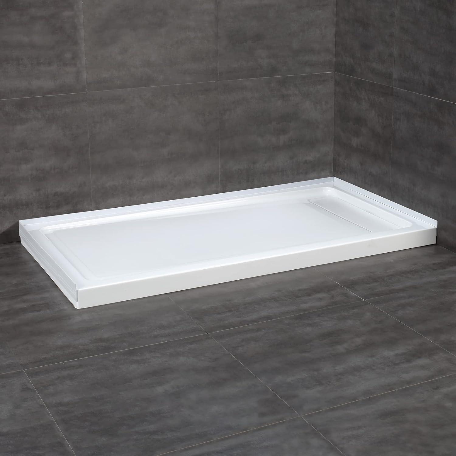 Shower Base Rectangle 60x32x2.8in