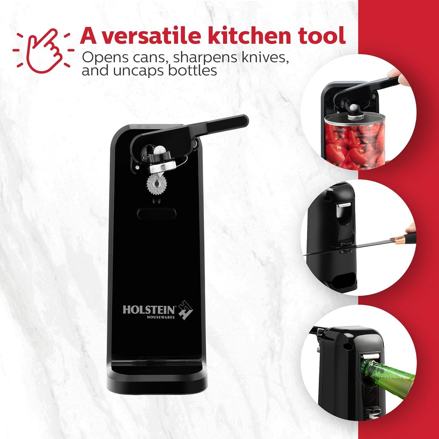 Holstein Housewares Holstein Housewares Plastic Electric Can Opener