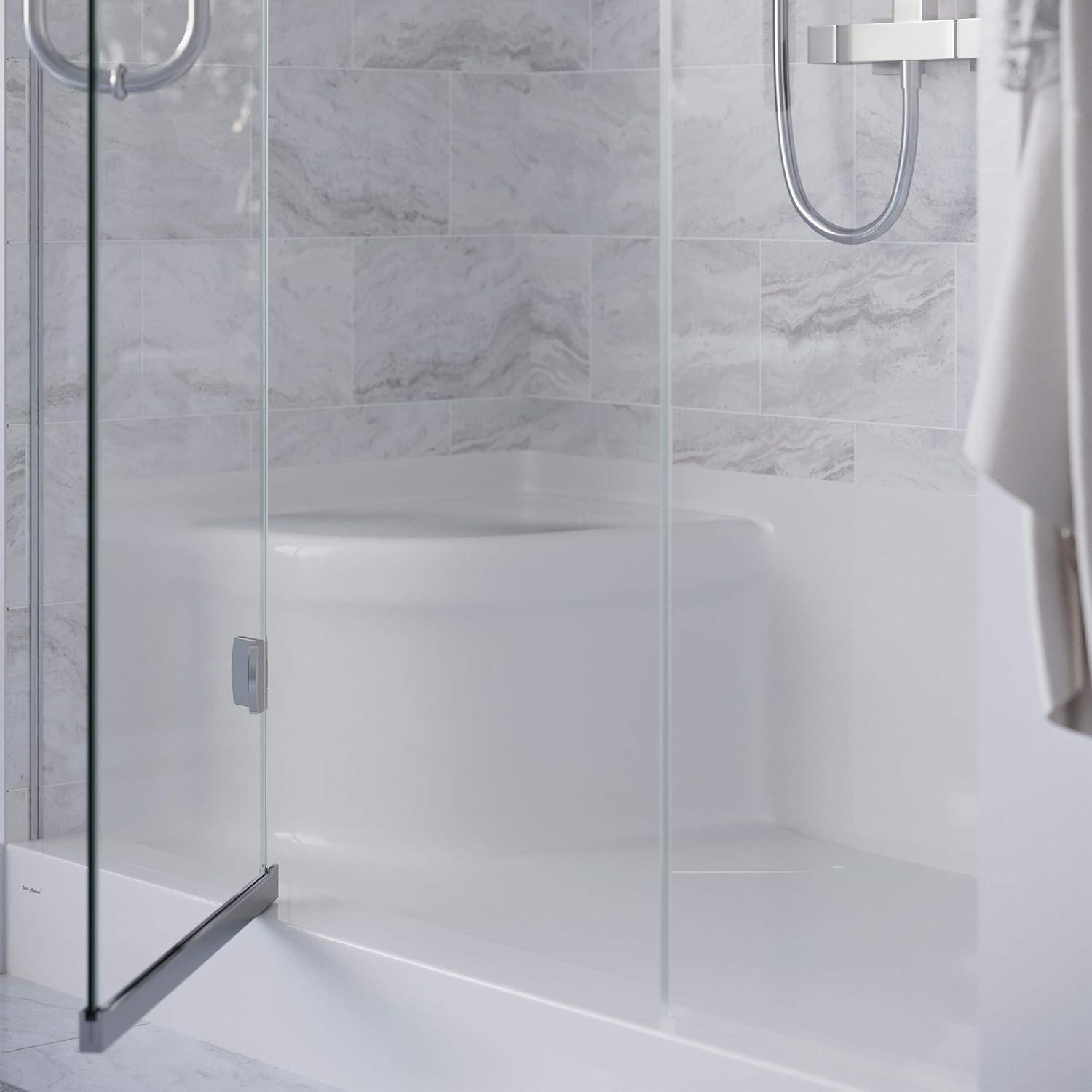 Aquatique 60" x 32" Single Threshold Shower Base