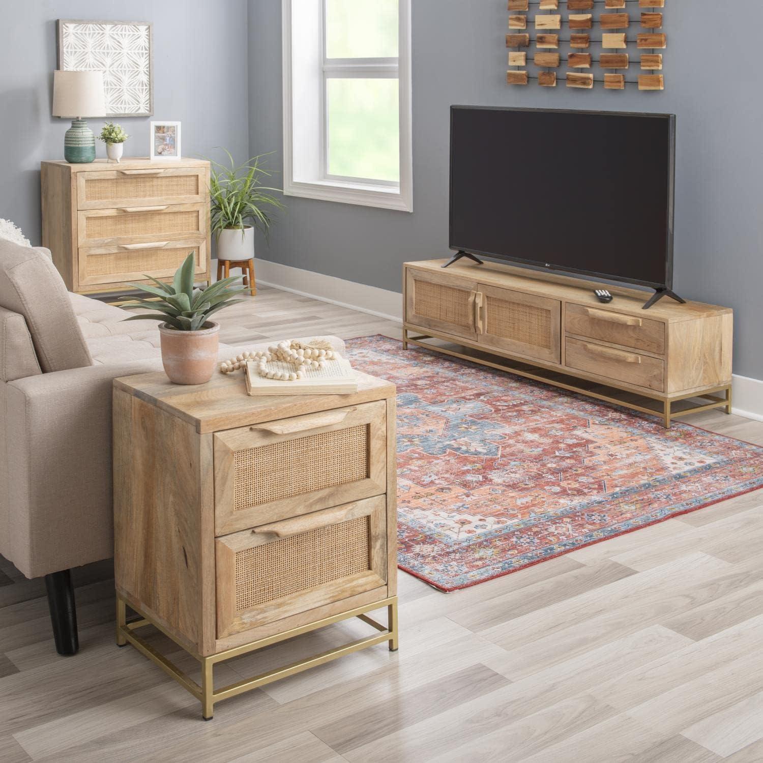 Leanne 3 Drawer 30" W Solid Wood Dresser