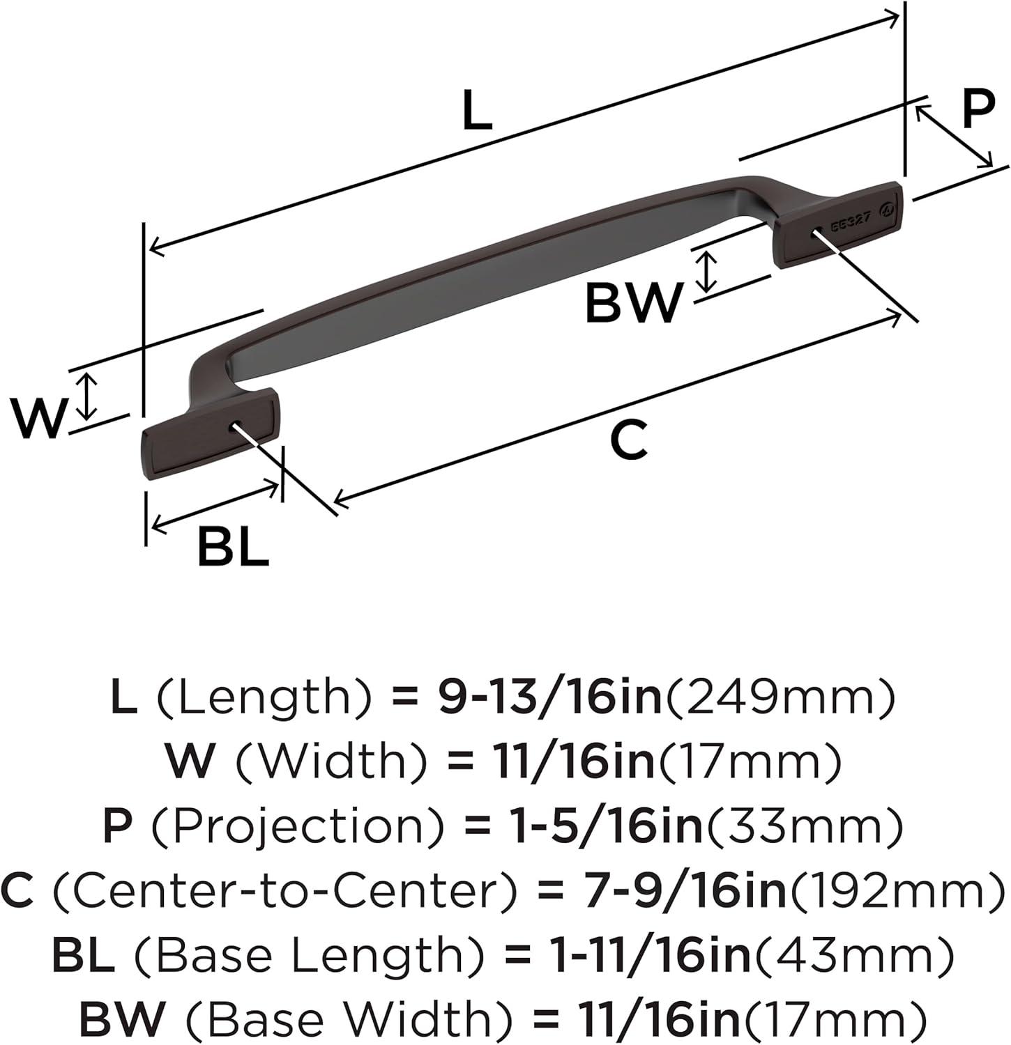 Amerock Highland Ridge Cabinet or Drawer Pull