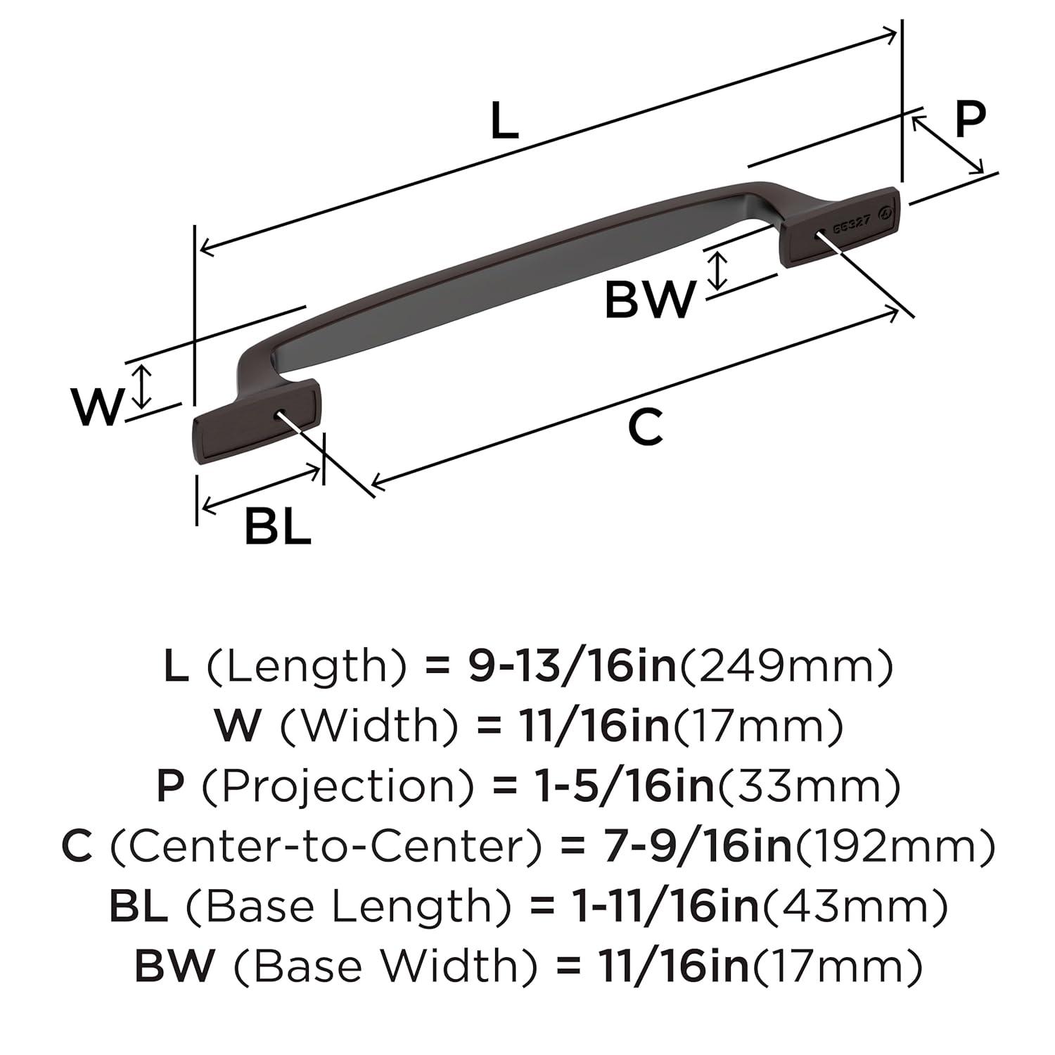 Highland Ridge Arch Pull Handle