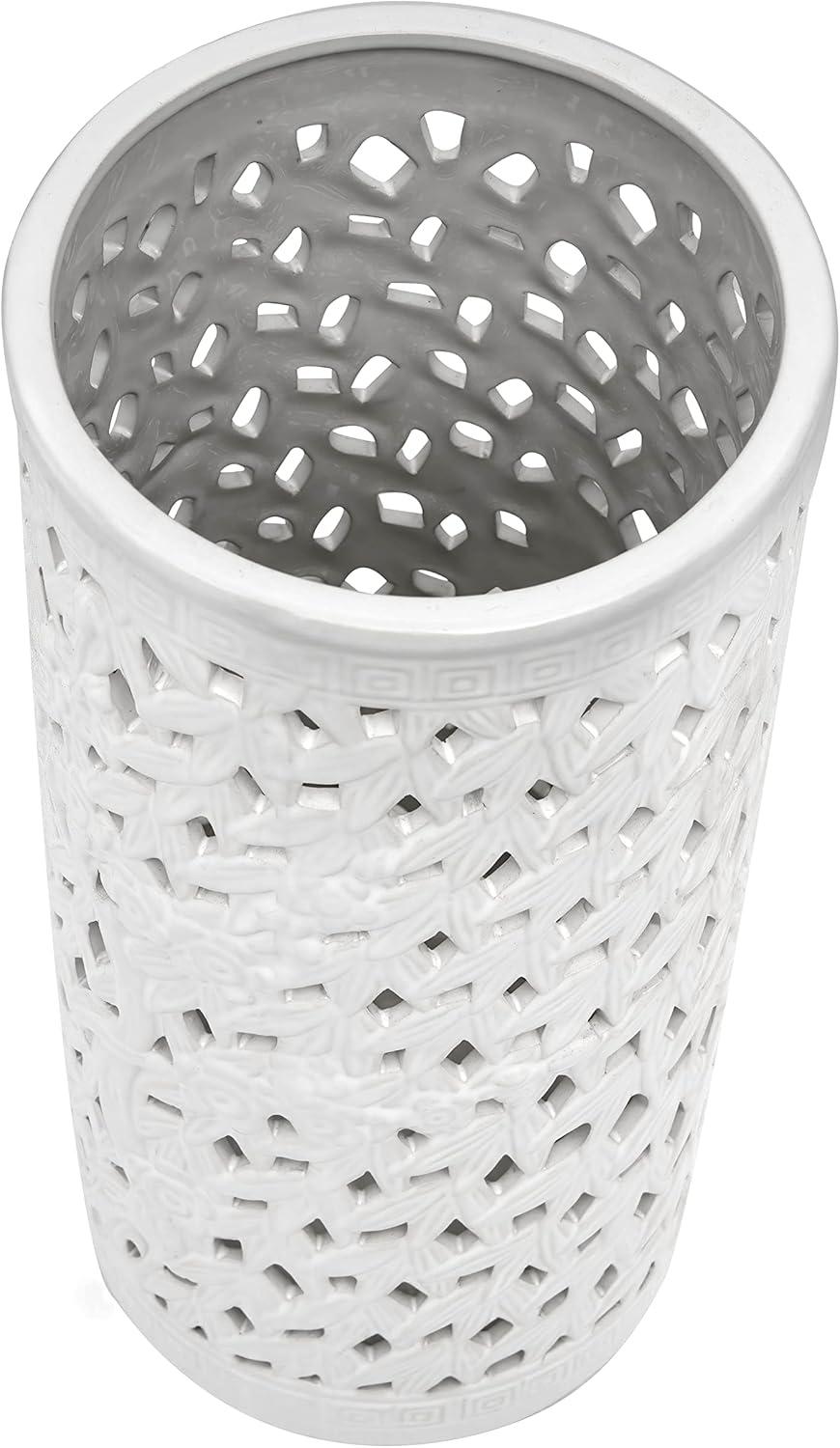 20" Bamboo Lattice Umbrella Stand