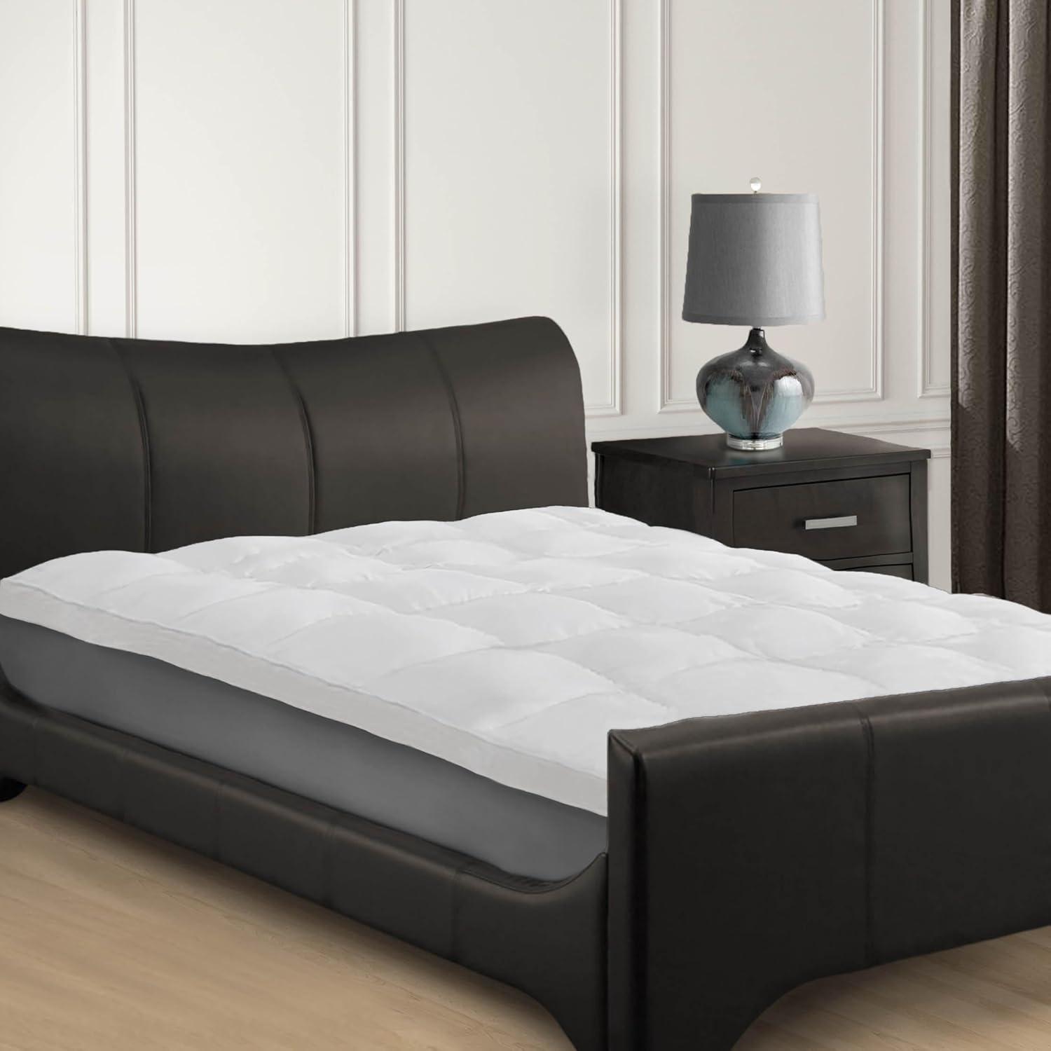Superior Down Alternative 2-inch Mattress Topper, Twin XL, White