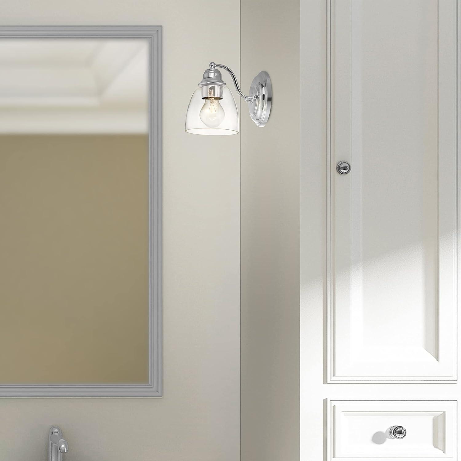 Livex Lighting Montgomery 1 - Light Vanity in  Polished Chrome