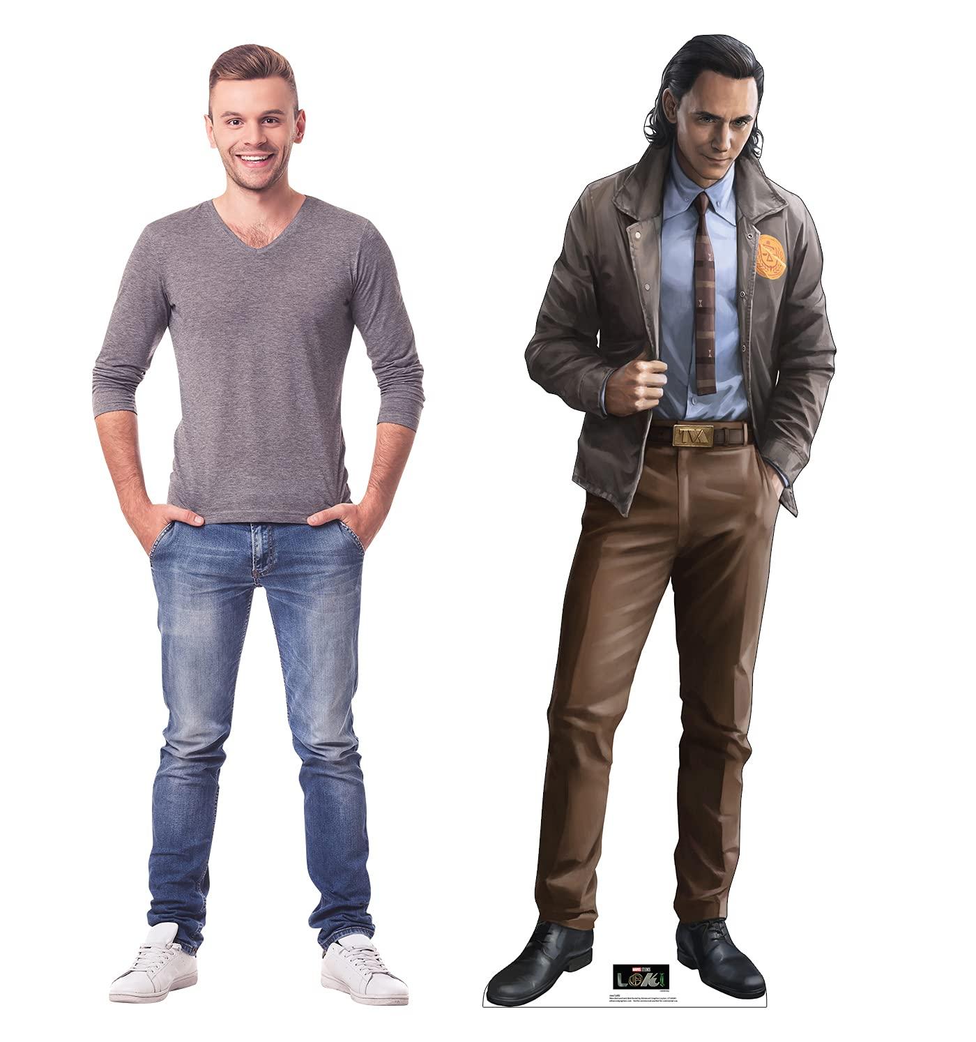 74 x 26 in. Loki Cardboard Cutout