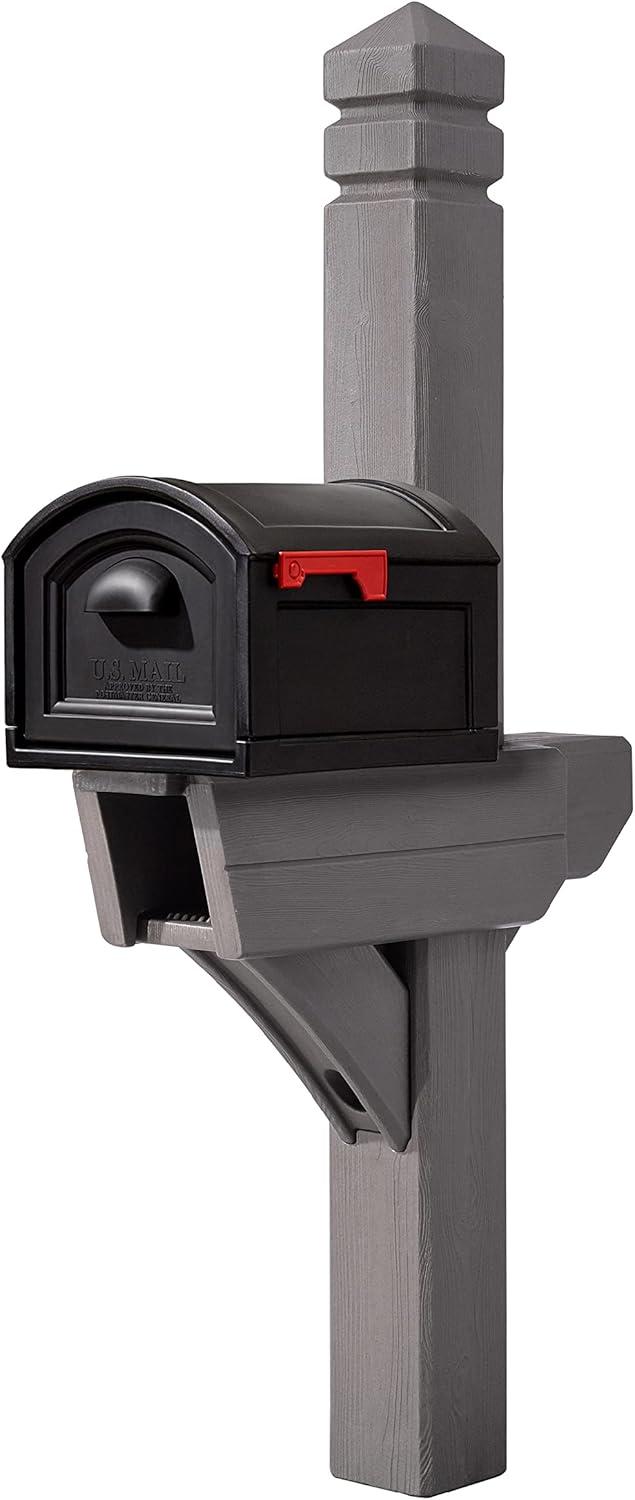 Step2 Step2 Brown Highland Mail Post & Large Capacity XL Mailbox