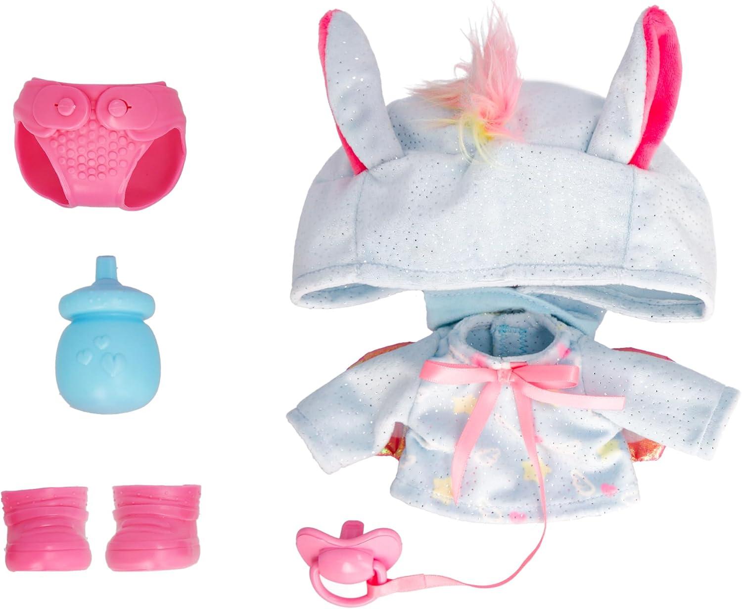 Cry Babies Day Care Jenna 12" Baby Doll w/ Light Up Eyes and Pegasus Themed Outfit