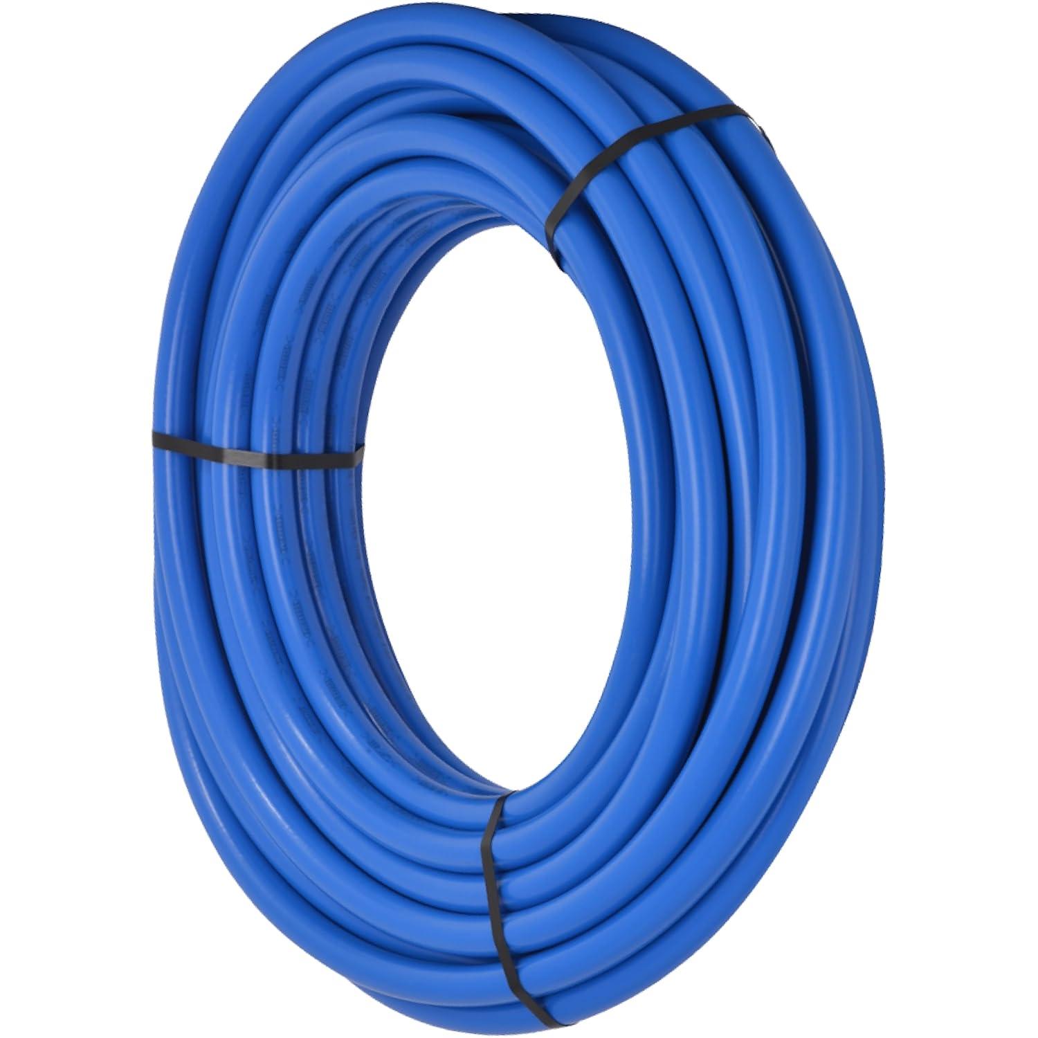1 Inch Blue PEX-B Pipe Coil for Plumbing Applications
