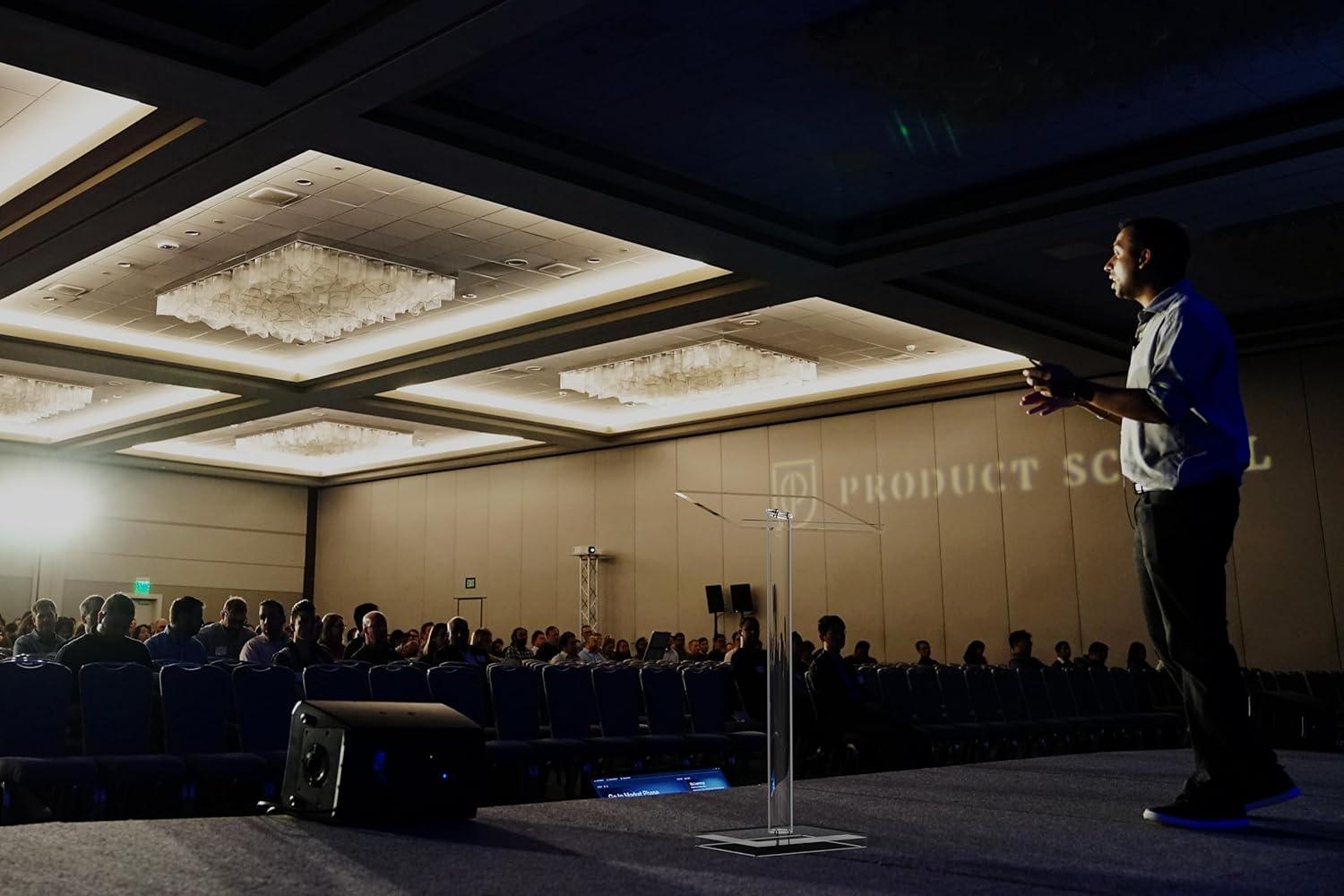 VEVOR 47.2'' Bamboo Full Podium