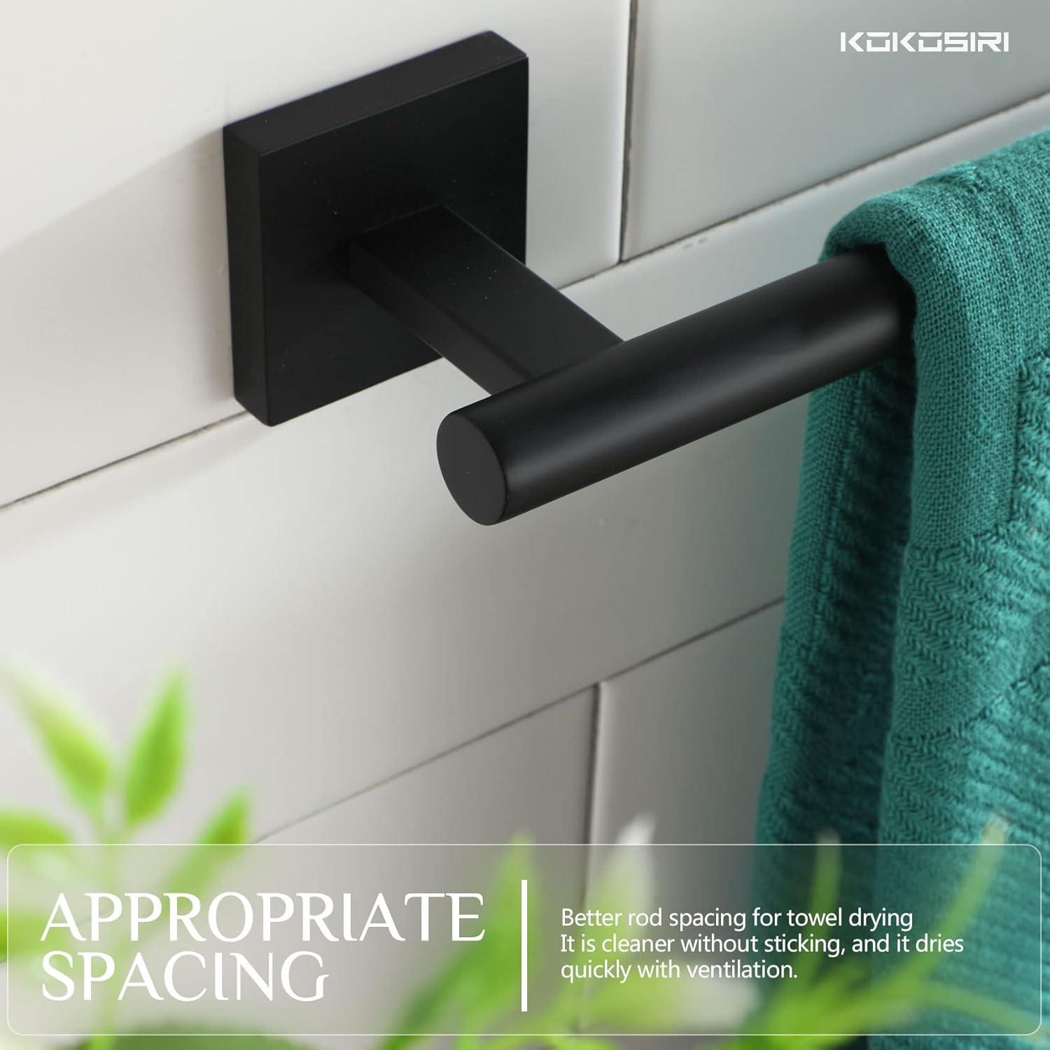 24" Bathroom Towel Bar Wall Mounted