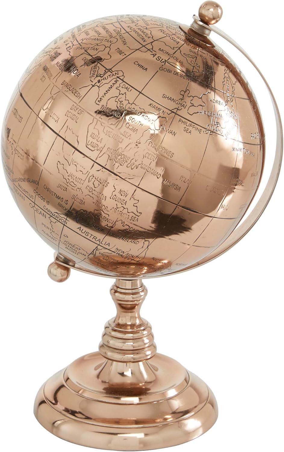 Metal Tabletop Globe