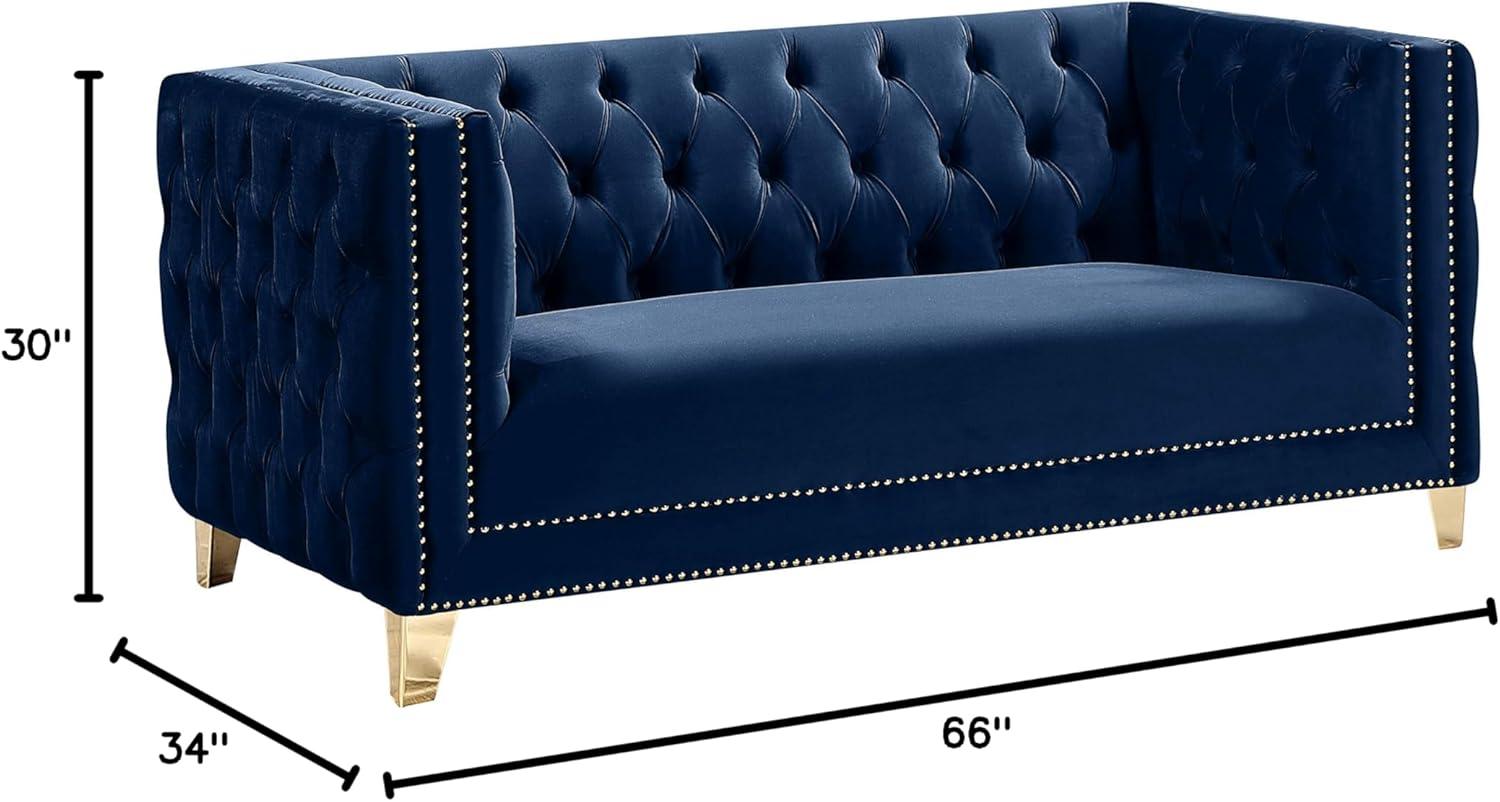 Sickels 66'' Velvet Loveseat