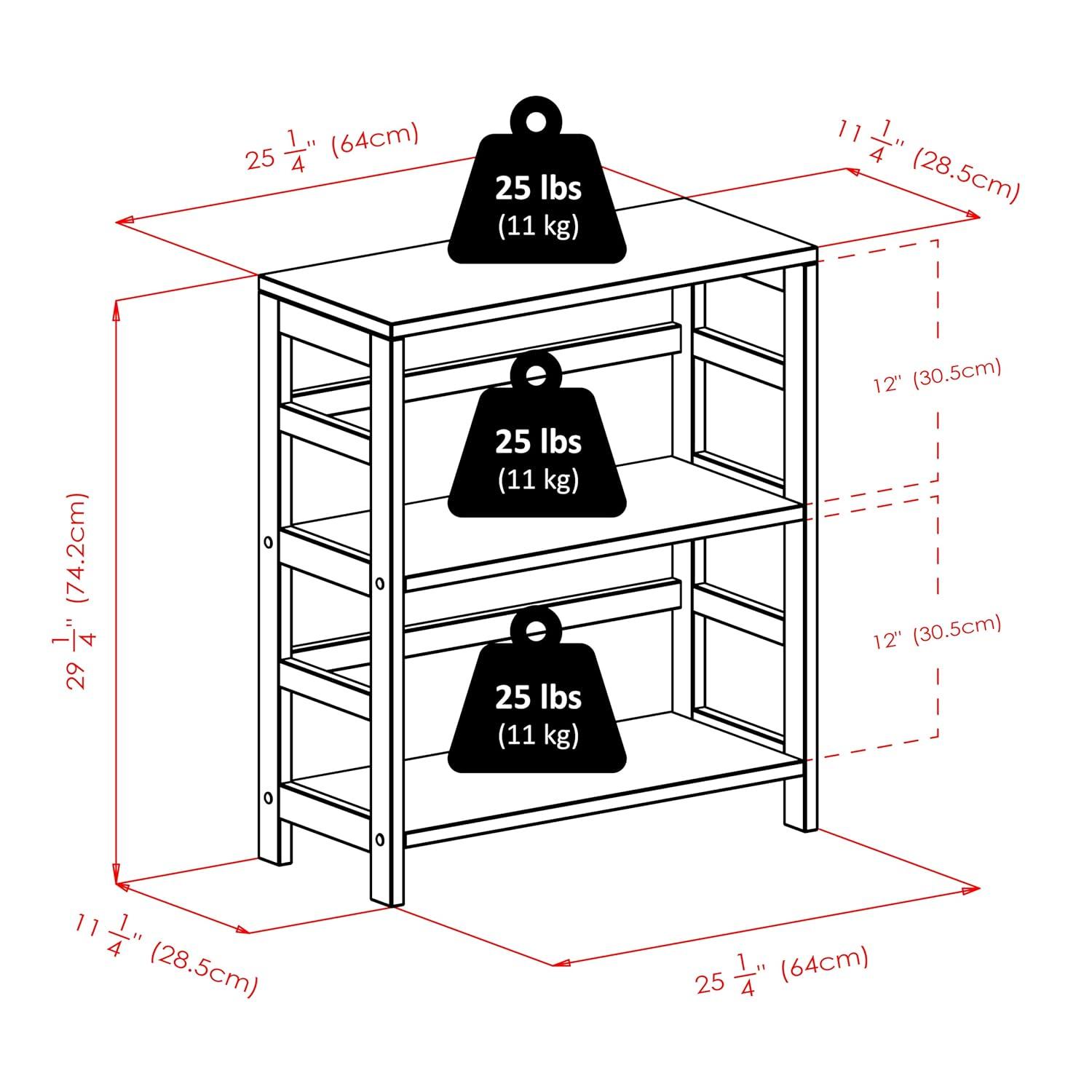 Decorative Storage Cabinets Espresso Brown - Winsome: Foldable Fabric Baskets, Solid Wood Composite
