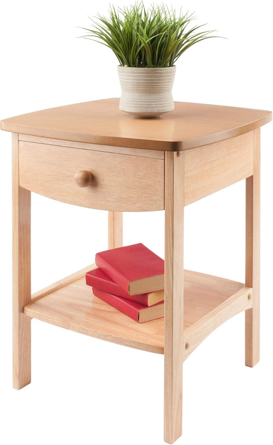 Claire Nightstand Accent Table Natural - Winsome