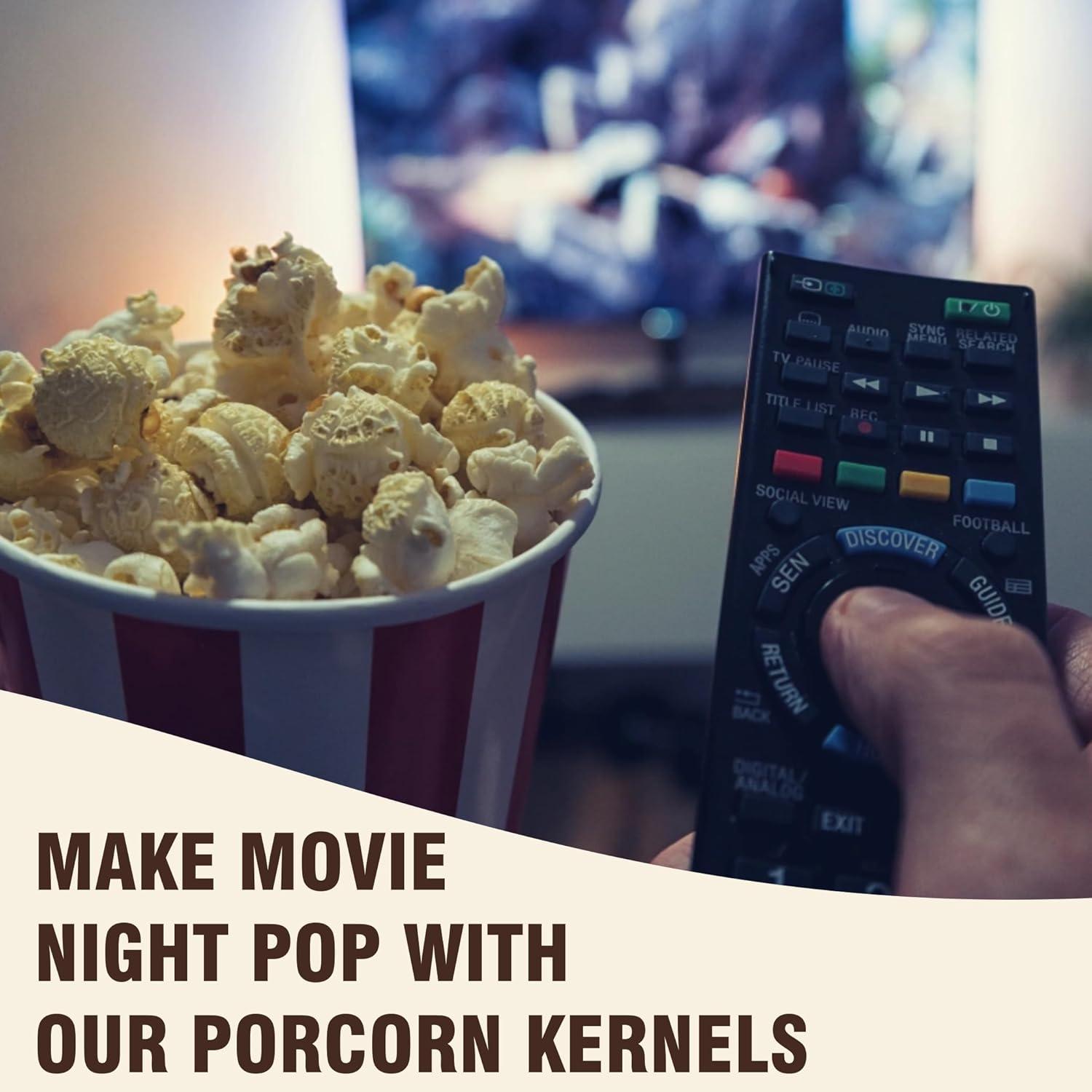 Premium Gourmet Mushroom Extra Large Popcorn Kernels - 4lbs
