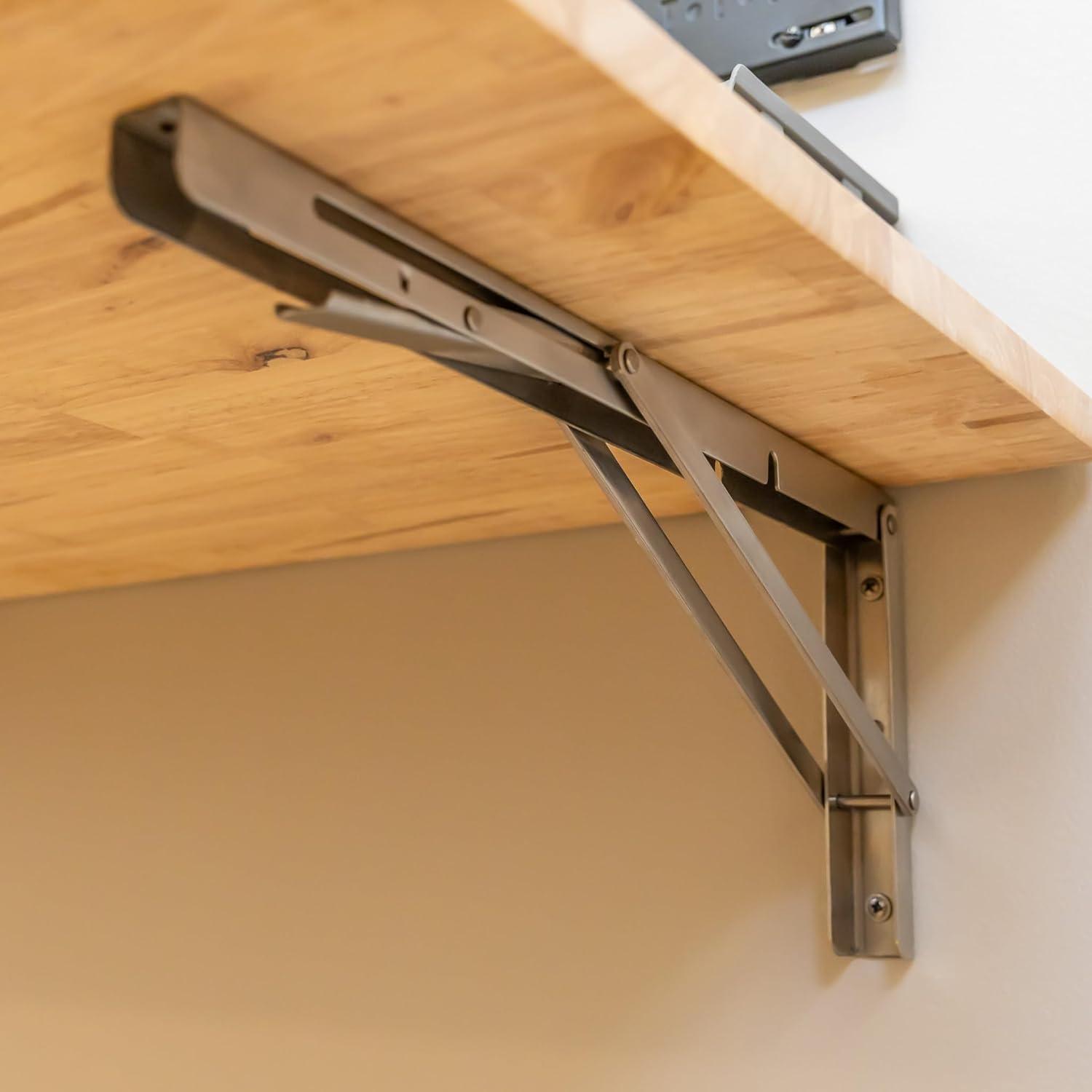 Folding Workbench | Hardwood Wall Mount Table