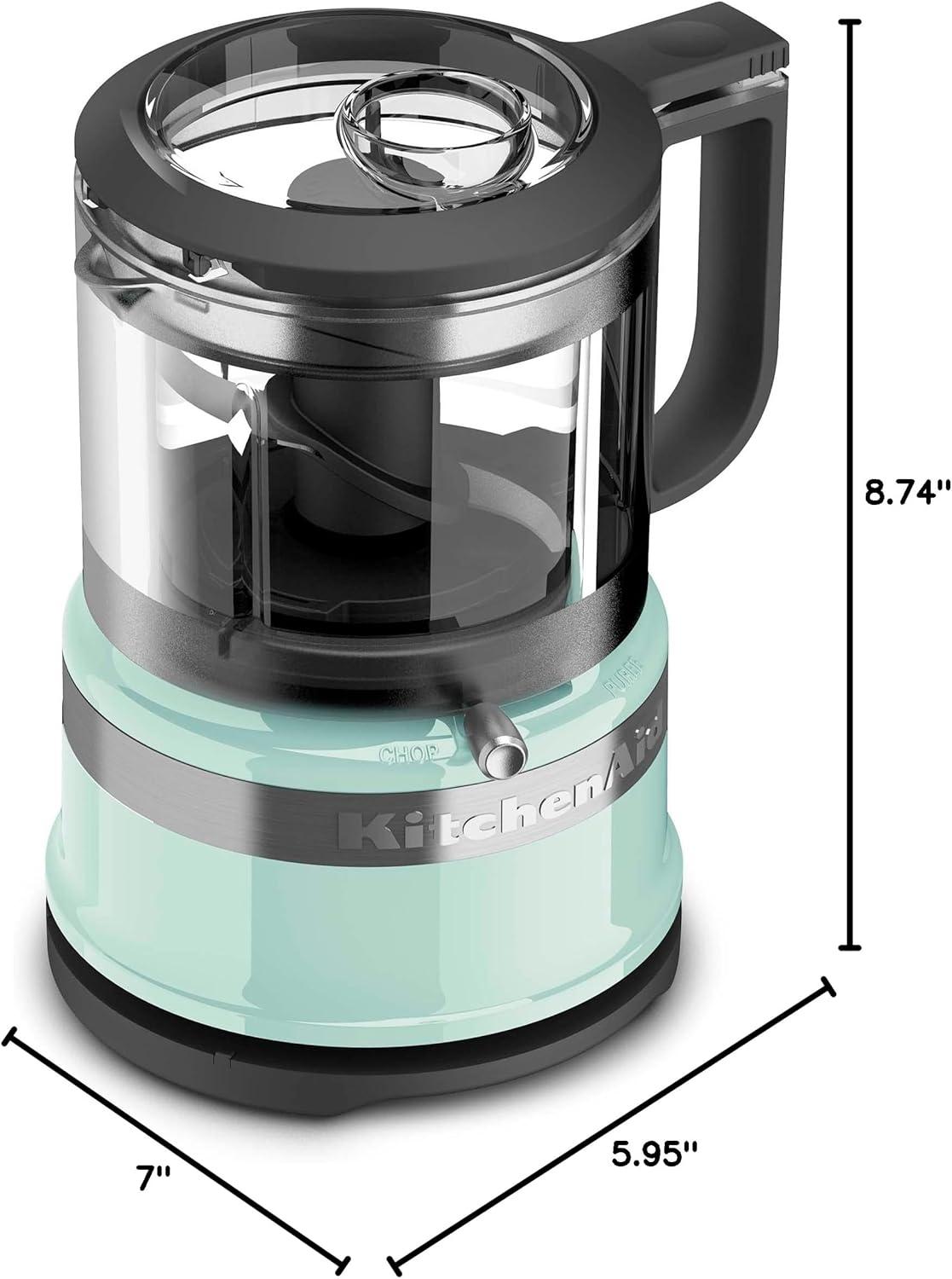 KitchenAid 3.5 Cup Mini Food Processor - KFC3516 - Ice Blue