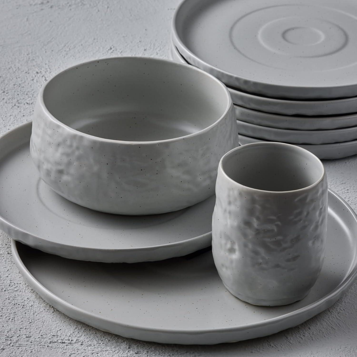 Stone by Mercer Project Shosai 32-Piece Dinnerware Set Stoneware