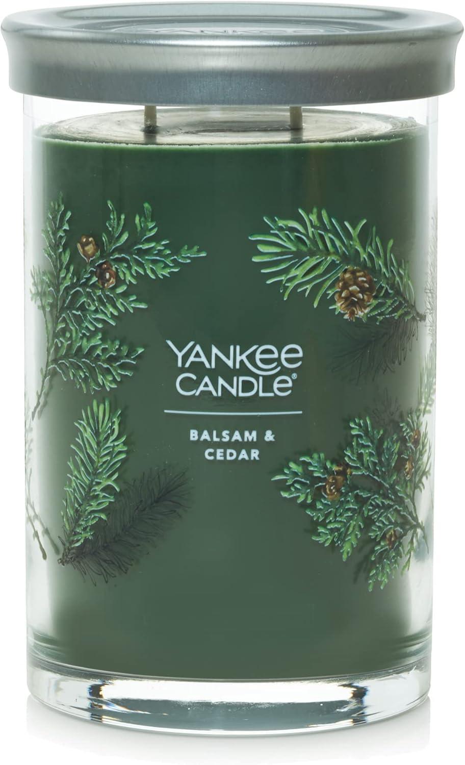 Signature Balsam & Cedar Scented Candle