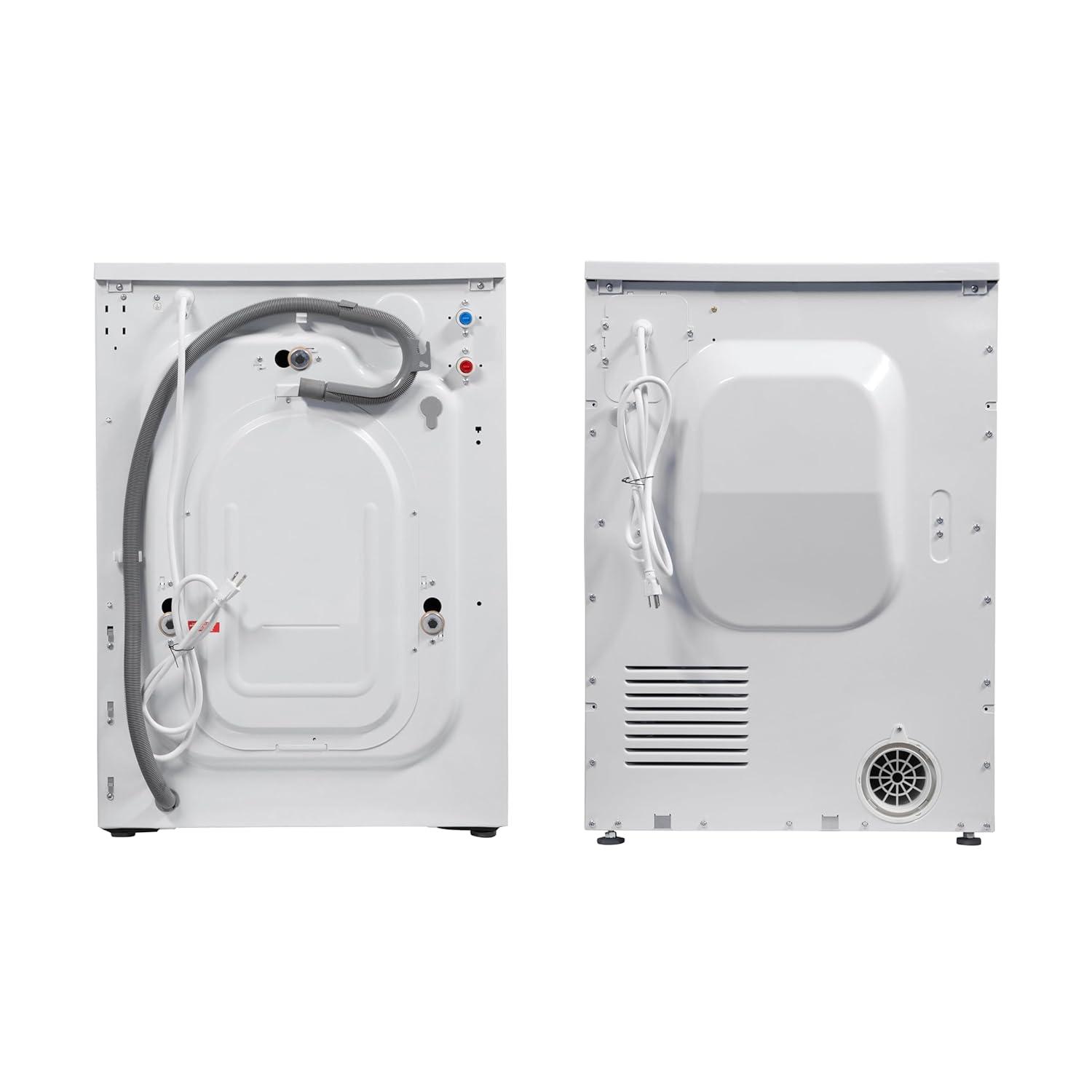 Equator DELUXE LAUNDRY SET Digital Washer 1.9cf 110V Vented Dryer 4cf 110V (Side by Side)