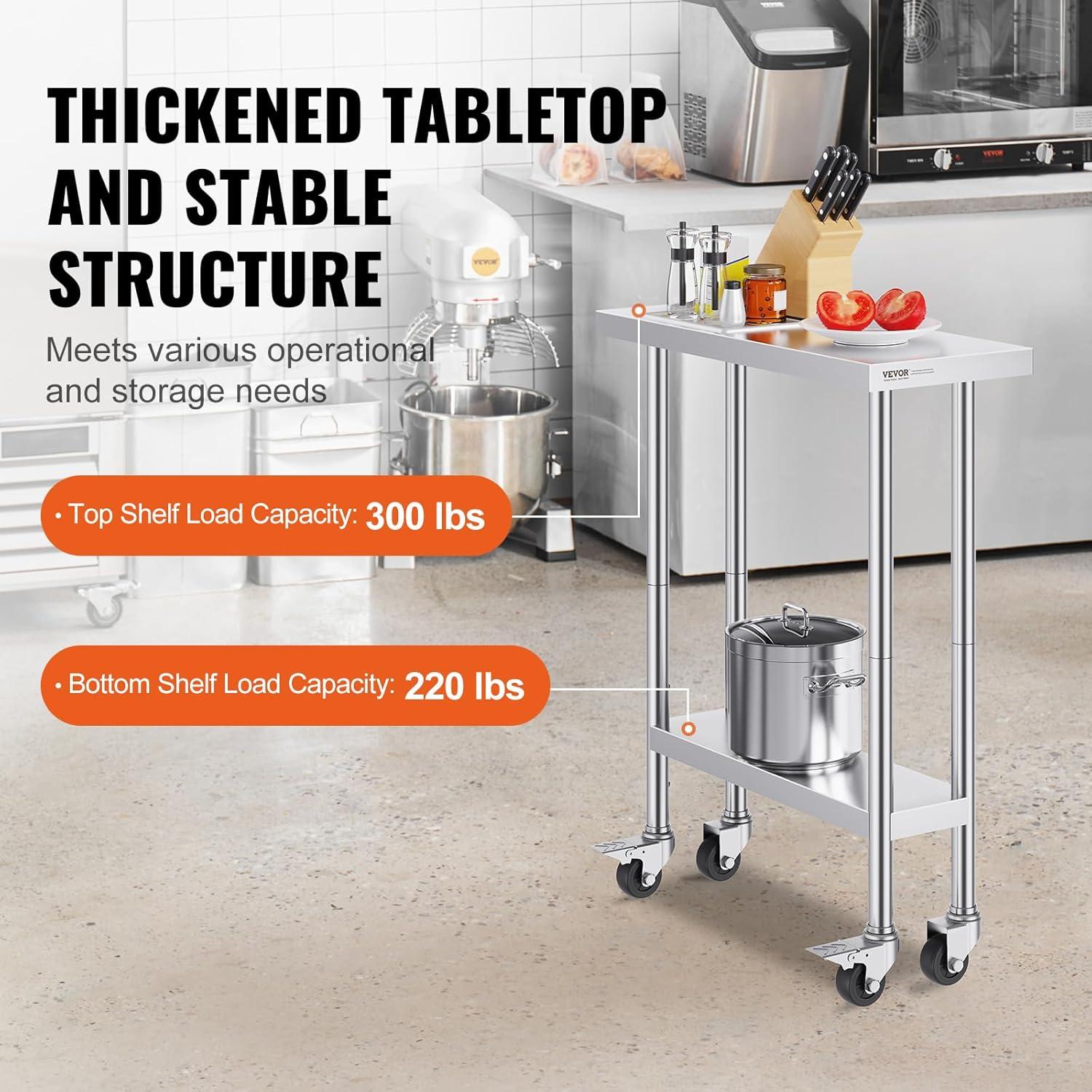 Metal Kitchen Cart