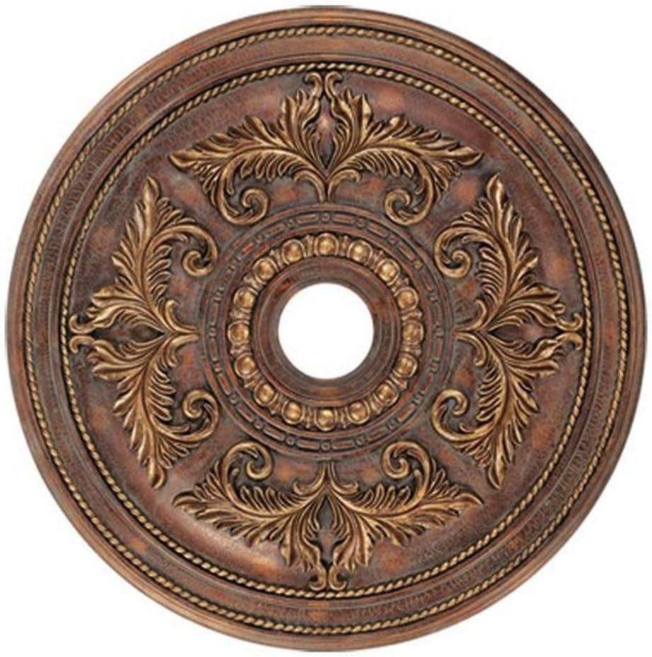 Livex Lighting Ceiling Medallion in Crackled Greek Bronze