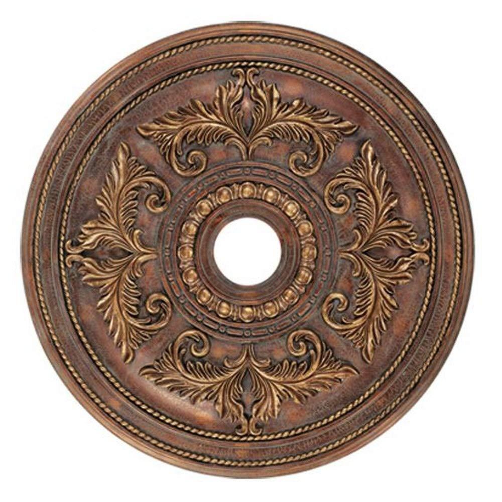Livex Lighting Ceiling Medallion in Crackled Greek Bronze