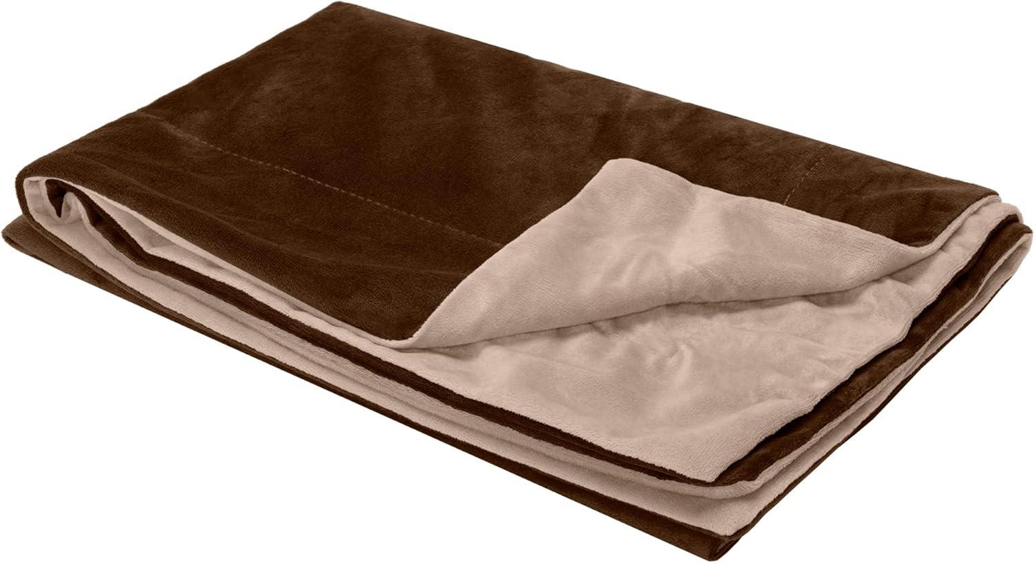 FurHaven Waterproof Faux Velvet Throw Blanket